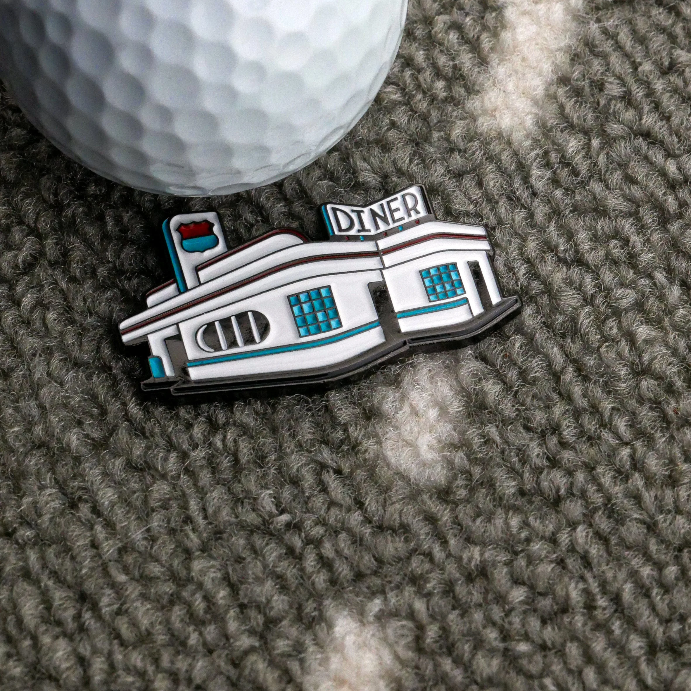 Roadside Diner Ball Marker - Image 2