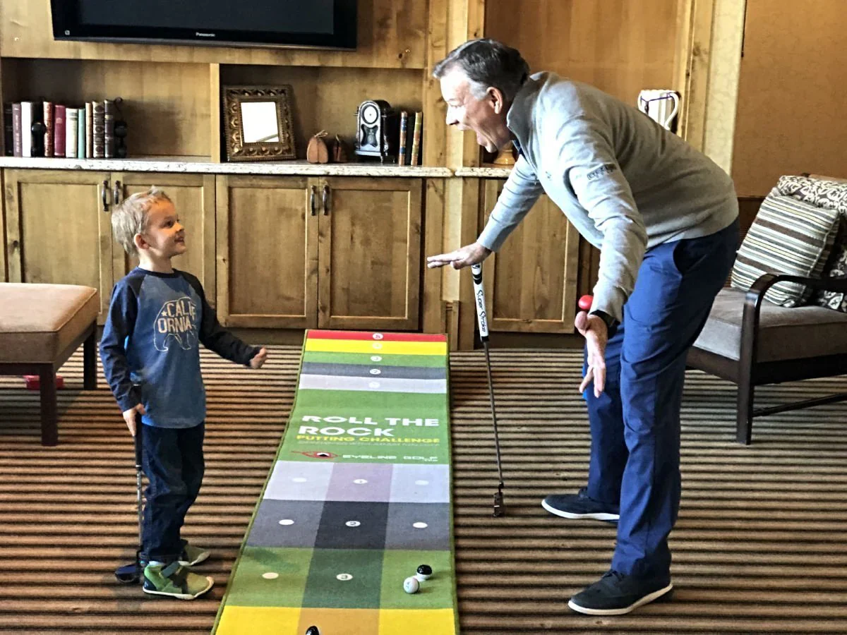 Roll the Rock Putting Challenge Mat (10'x2') - Image 5