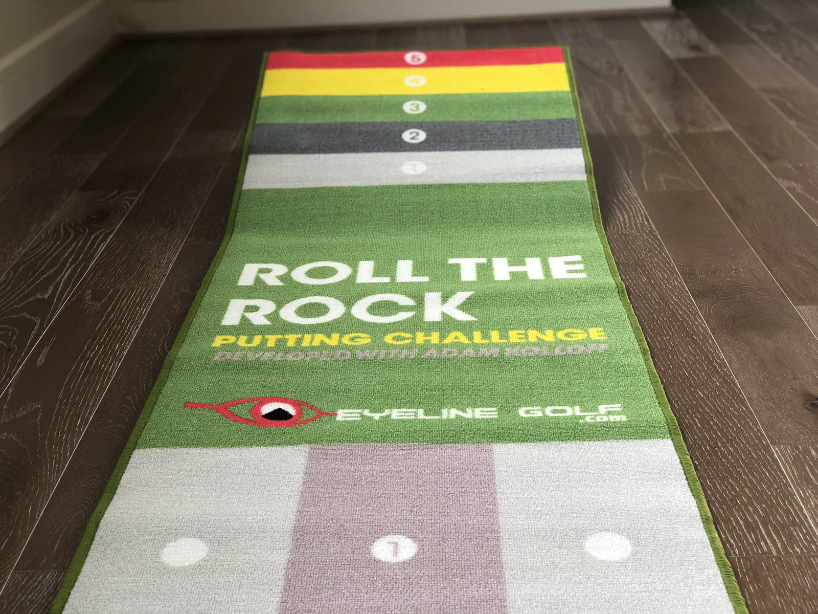 Roll the Rock Putting Challenge Mat (10'x2') - Image 7