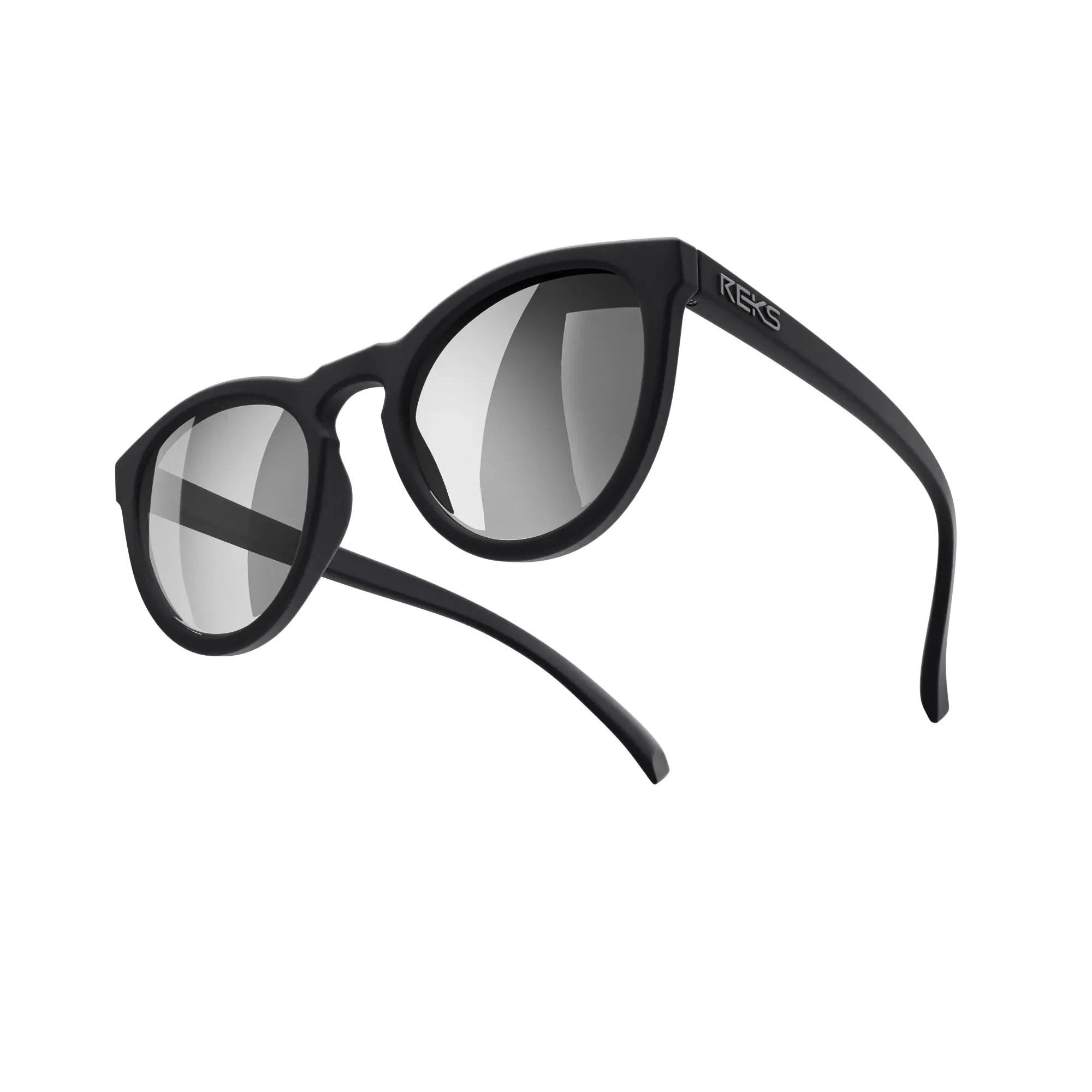 Round Polycarbonate Sunglasses - Image 9