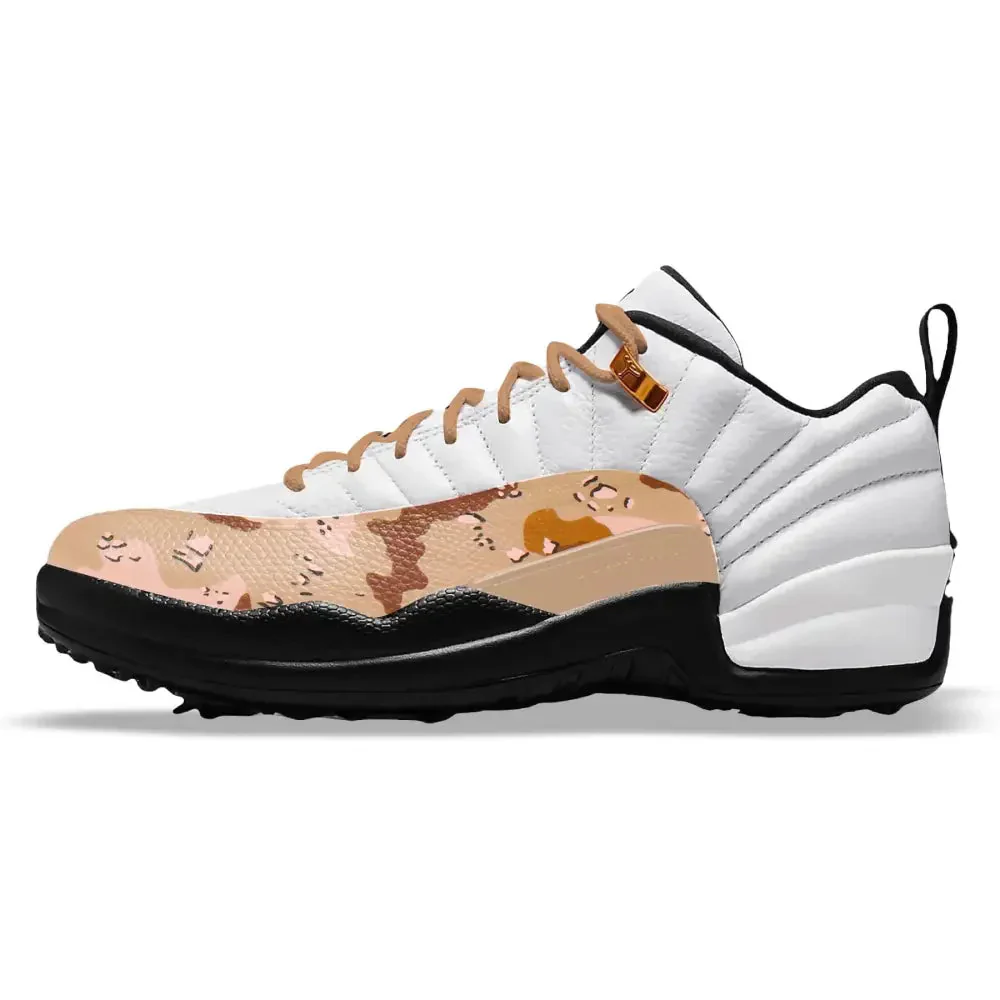 "Sandstorm" Jordan 12 Retro Golf Shoes