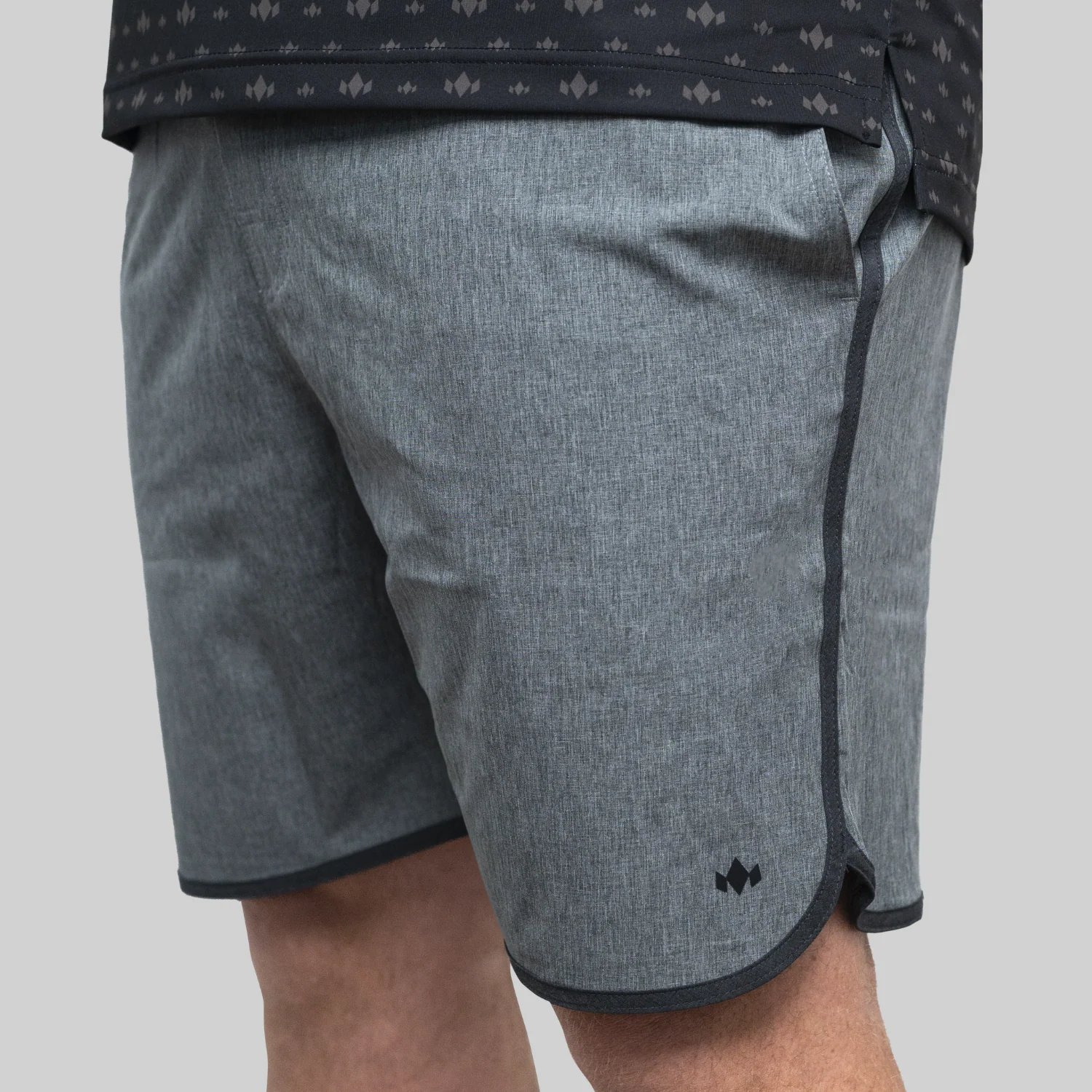 SCALES Men's Solid Volley Shorts - Image 5