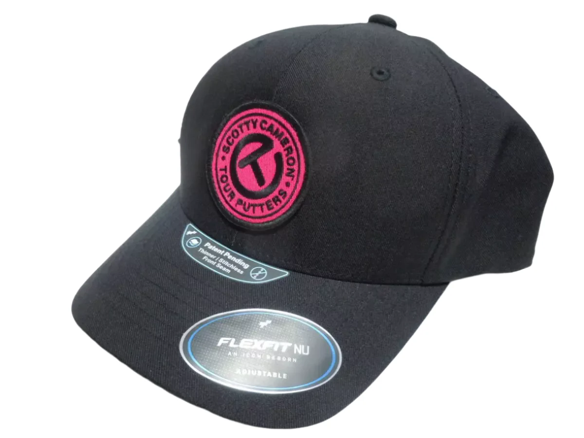 Scotty Cameron - 2024 Circle T Black/Pink Flexfit Snapback Hat - Image 2