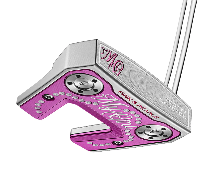 Scotty Cameron 2025 MY GIRL "Pink & Pearls" Limited Release Mallet Putter