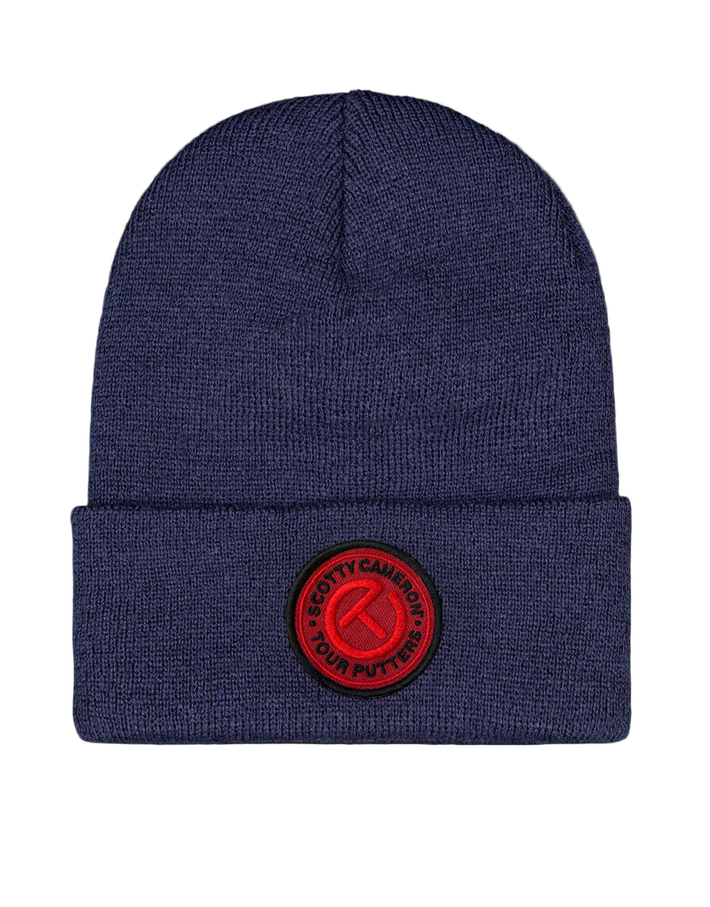 Scotty Cameron 2025 Red Circle T Patch Beanie