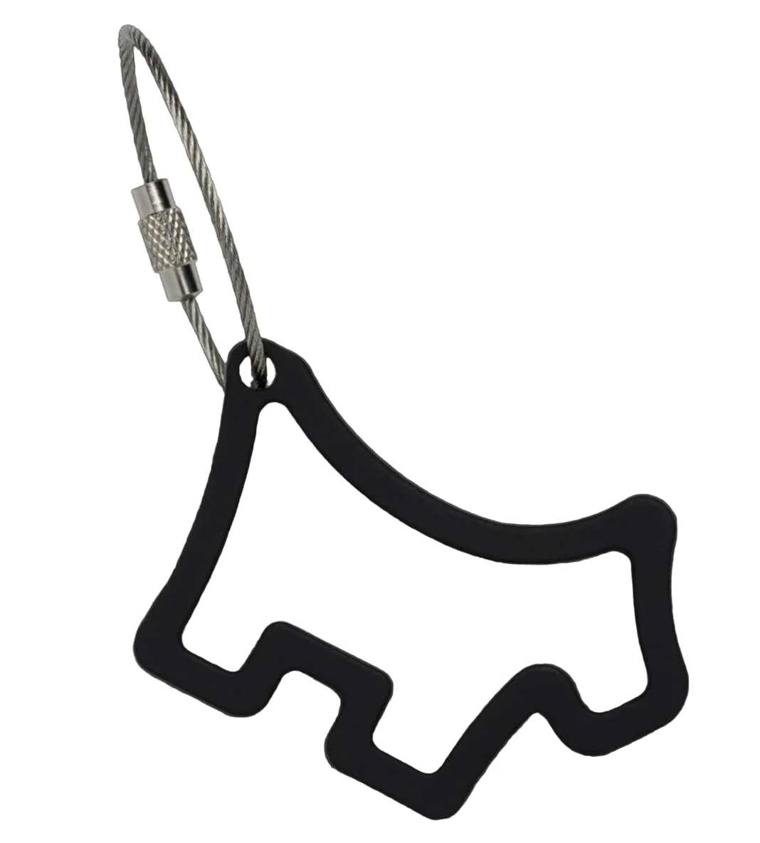 Scotty Cameron Black Scotty Dog Key Fob
