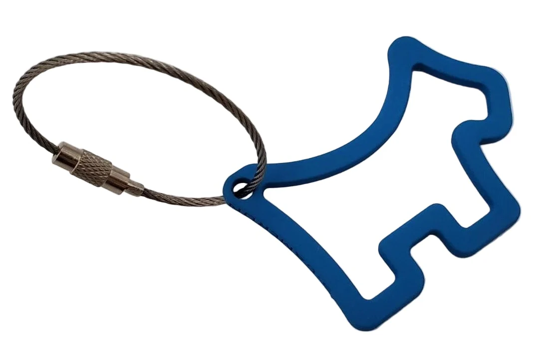 Scotty Cameron Blue Scotty Dog Key Fob - Image 2