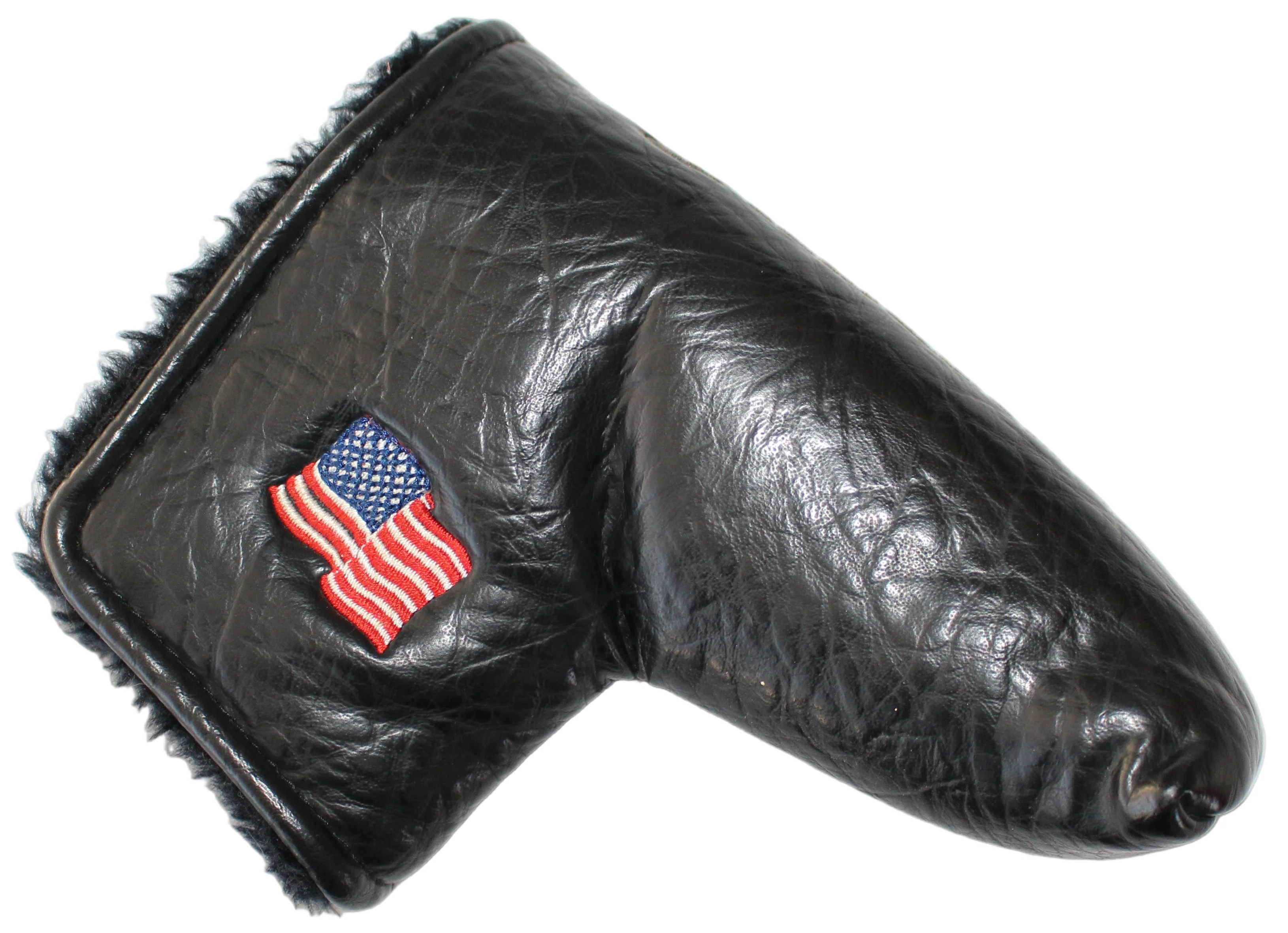 Scotty Cameron Buffalo Hide American Flag Blade Putter Headcover