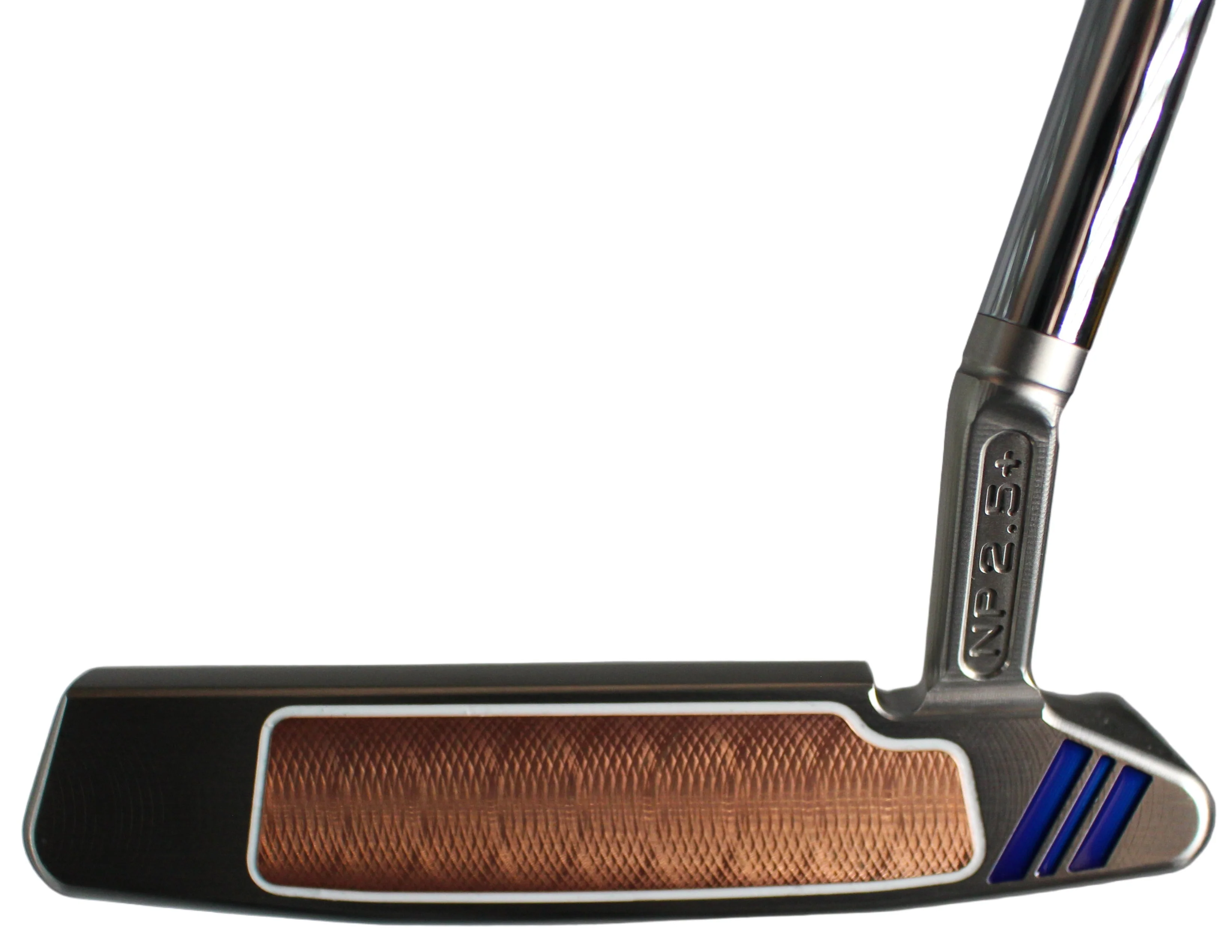Scotty Cameron Champions Choice Button Back Newport 2.5 Plus (15G Weights) Custom Shop Limited Putter Silver/Blue - Image 2