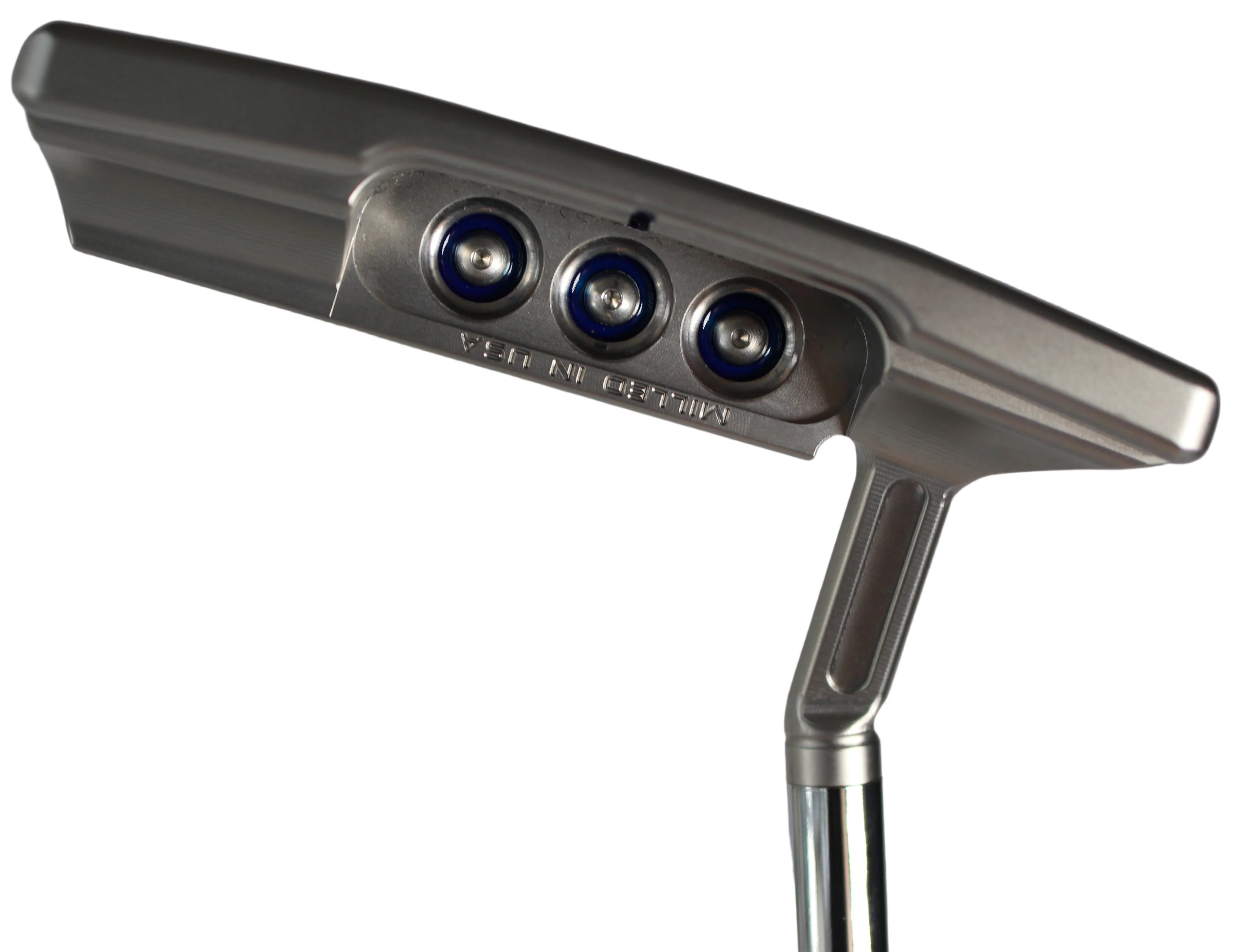 Scotty Cameron Champions Choice Button Back Newport 2.5 Plus (15G Weights) Custom Shop Limited Putter Silver/Blue - Image 7