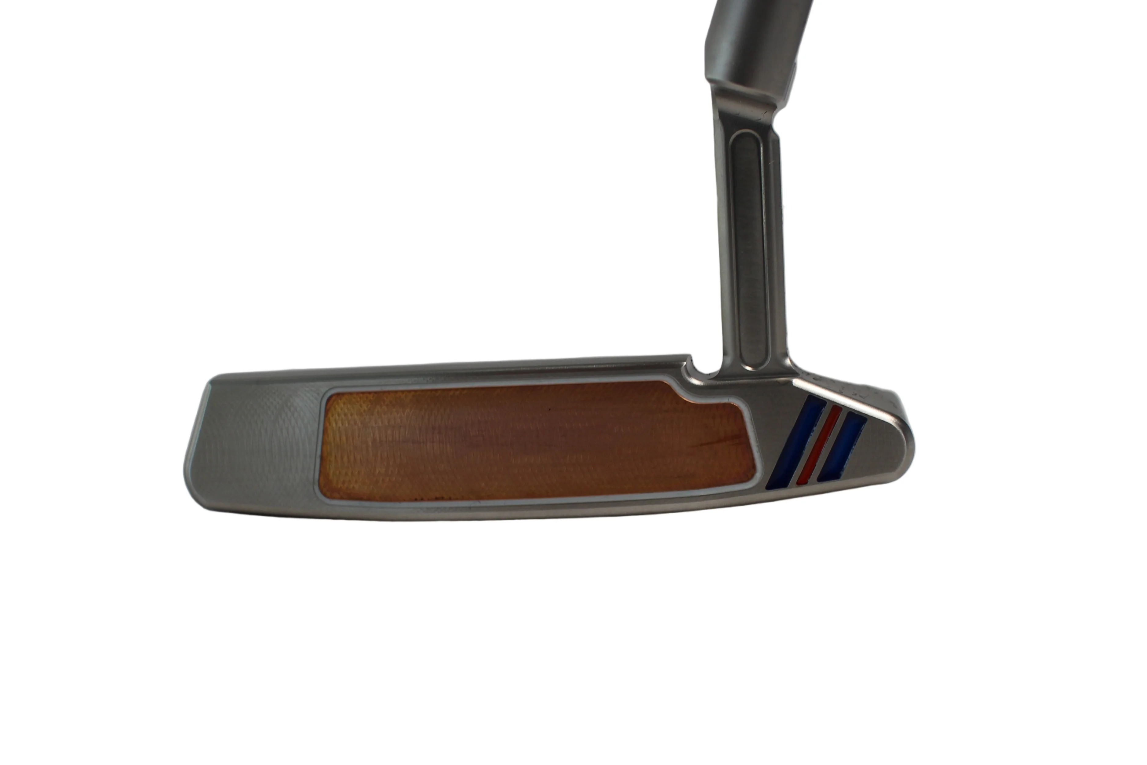 Scotty Cameron Champions Choice Button Back Newport 2 Plus (15G Weights) Custom Shop Limited Putter Orange/Blue - Image 4