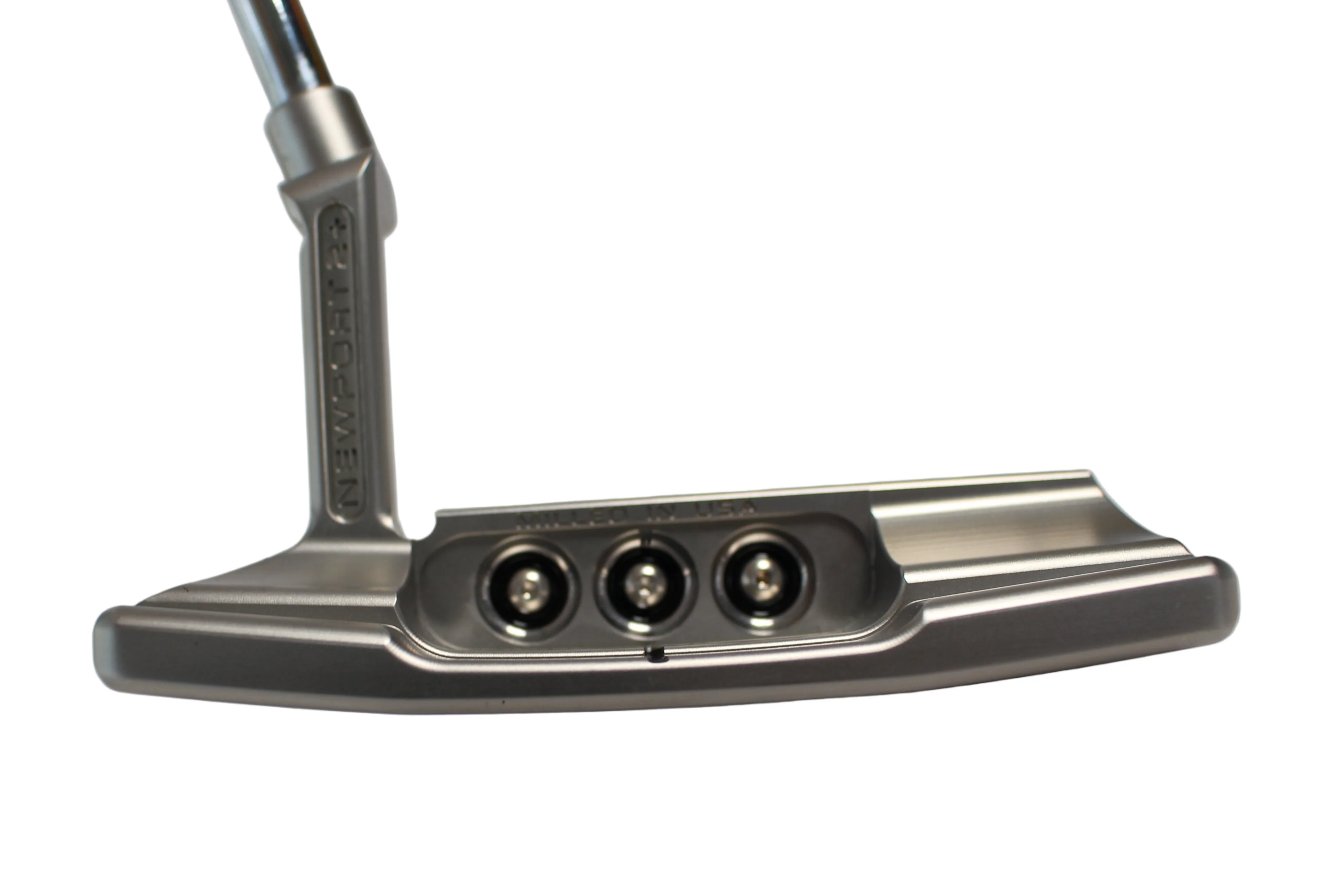 Scotty Cameron Champions Choice Button Back Newport 2 Plus (15g Weights) Custom Shop Limited Putter Silver/Black - Image 4