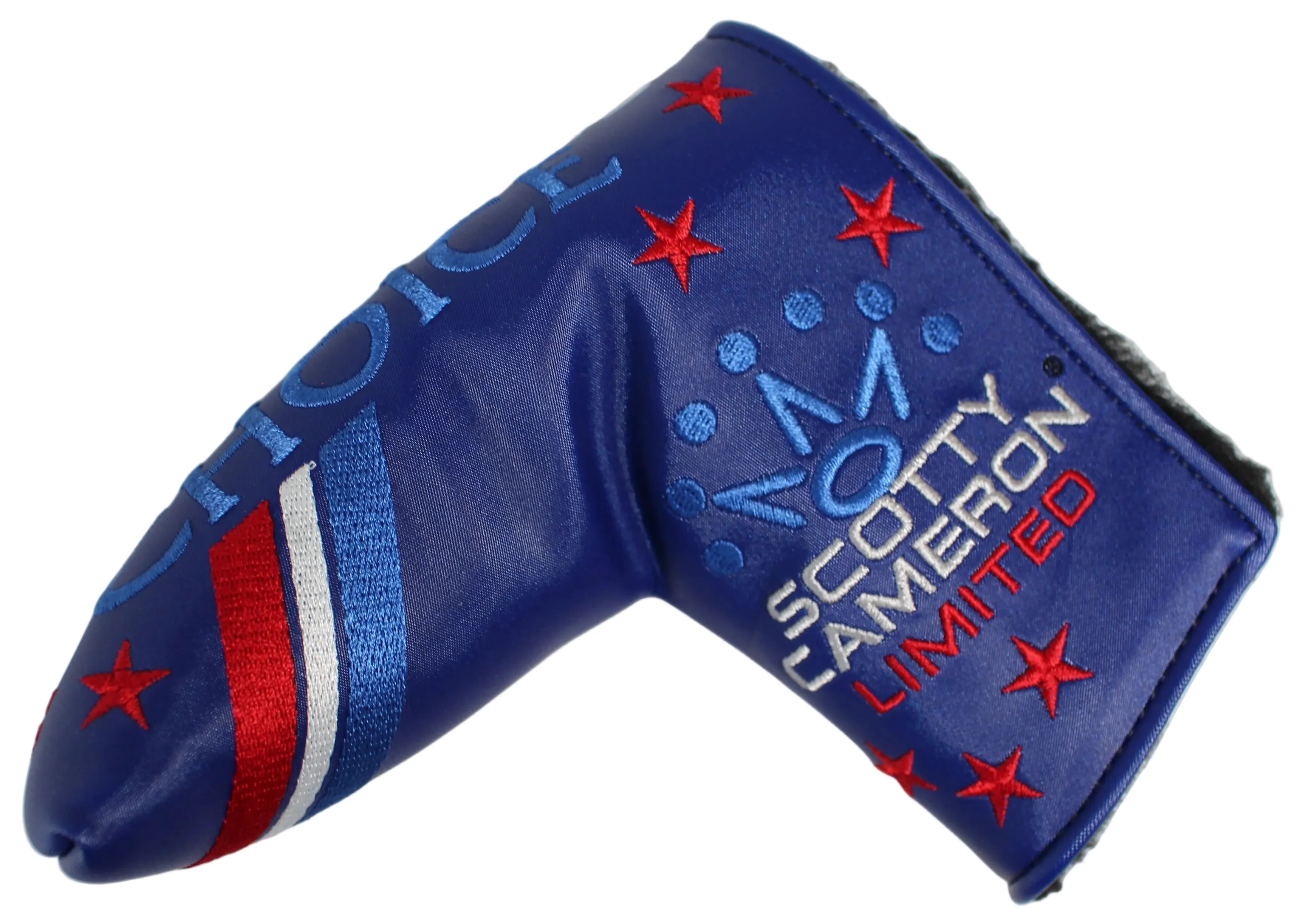 Scotty Cameron Champions Choice Button Back Newport Plus (10G Weights) Custom Shop Limited Putter Silver/Blue - Image 12