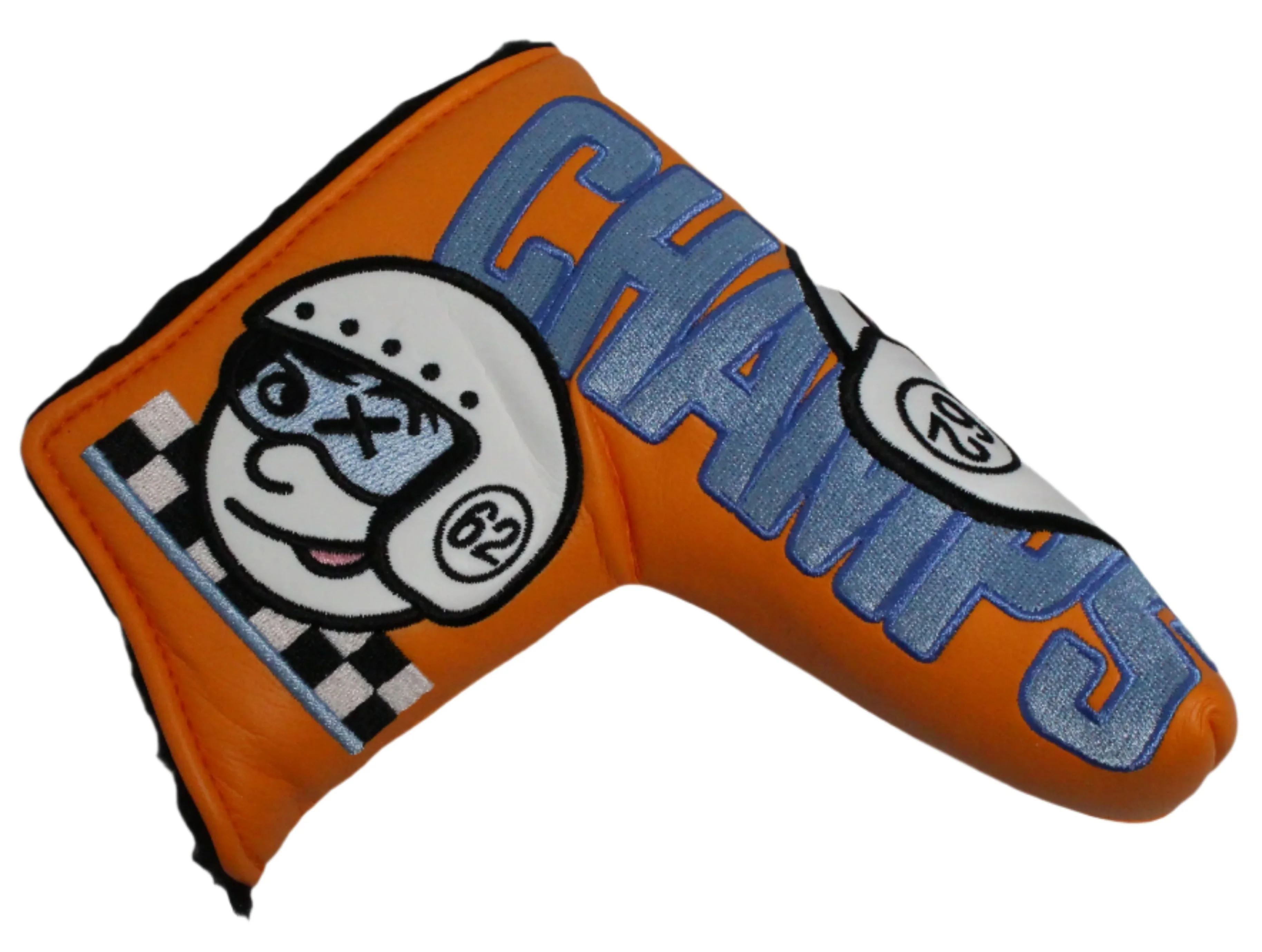 Scotty Cameron - Champs Choice Johnny Racer Custom Shop Orange/Blue Blade Putter Headcover - Image 2
