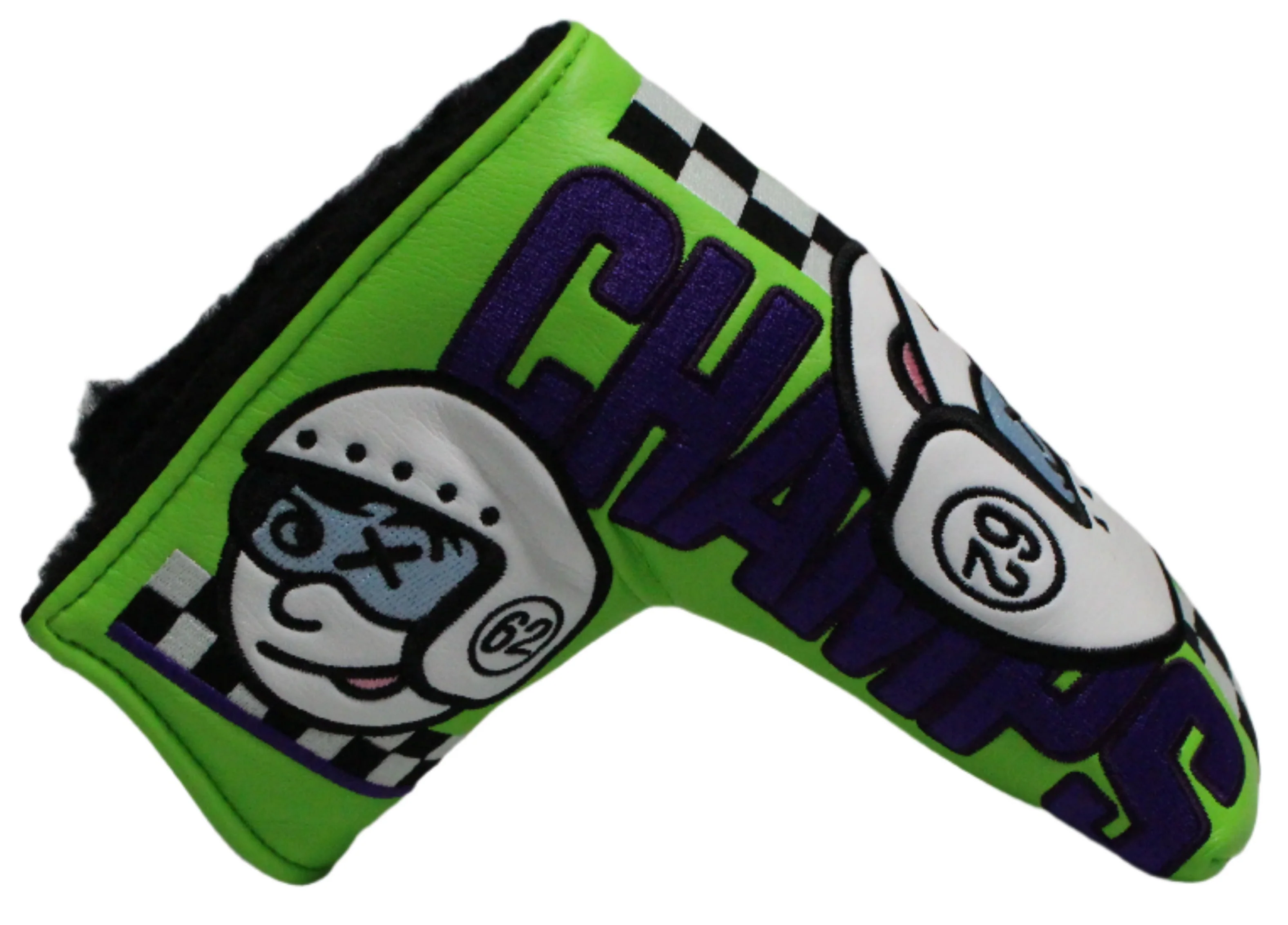 Scotty Cameron - Champs Choice Johnny Racer Green/Purple Blade Putter Headcover - Image 2