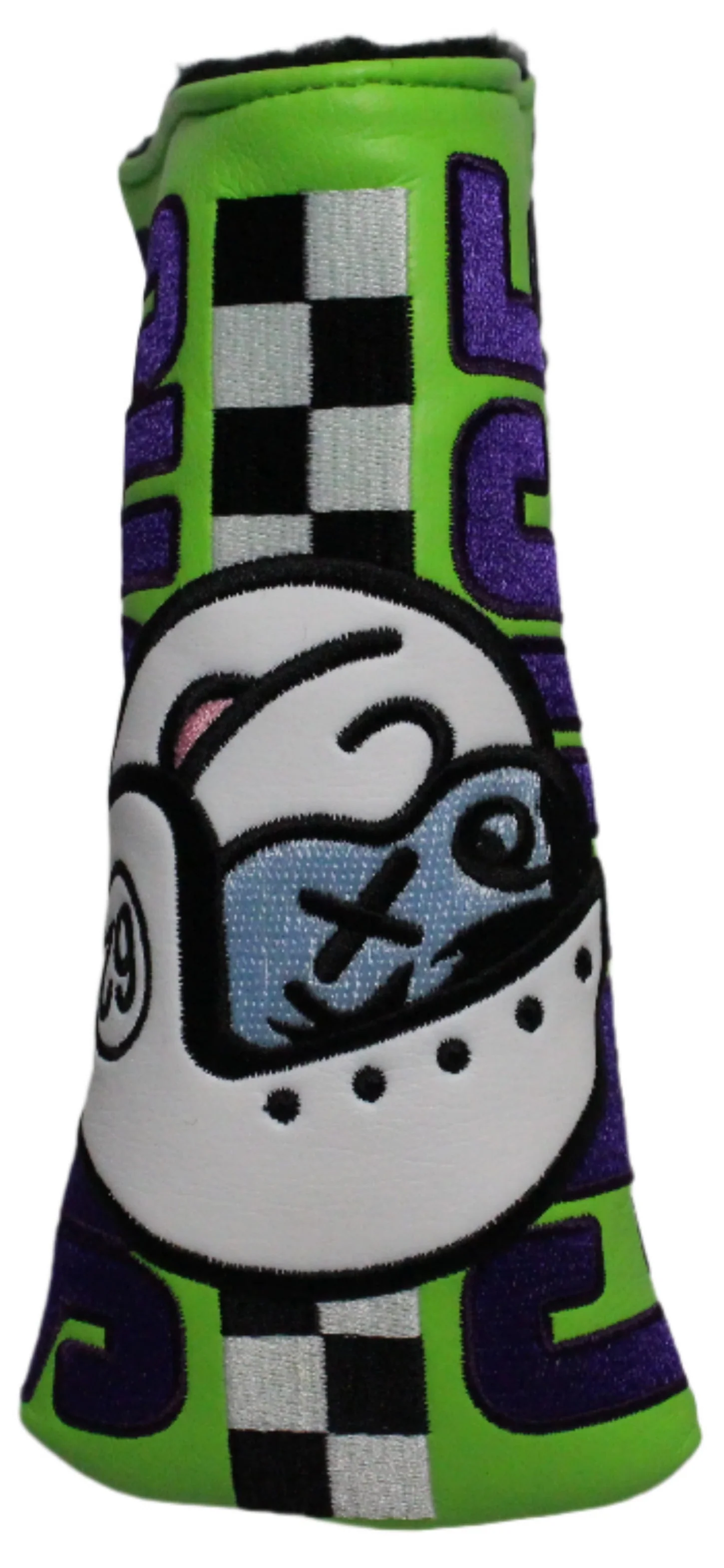 Scotty Cameron - Champs Choice Johnny Racer Green/Purple Blade Putter Headcover - Image 3