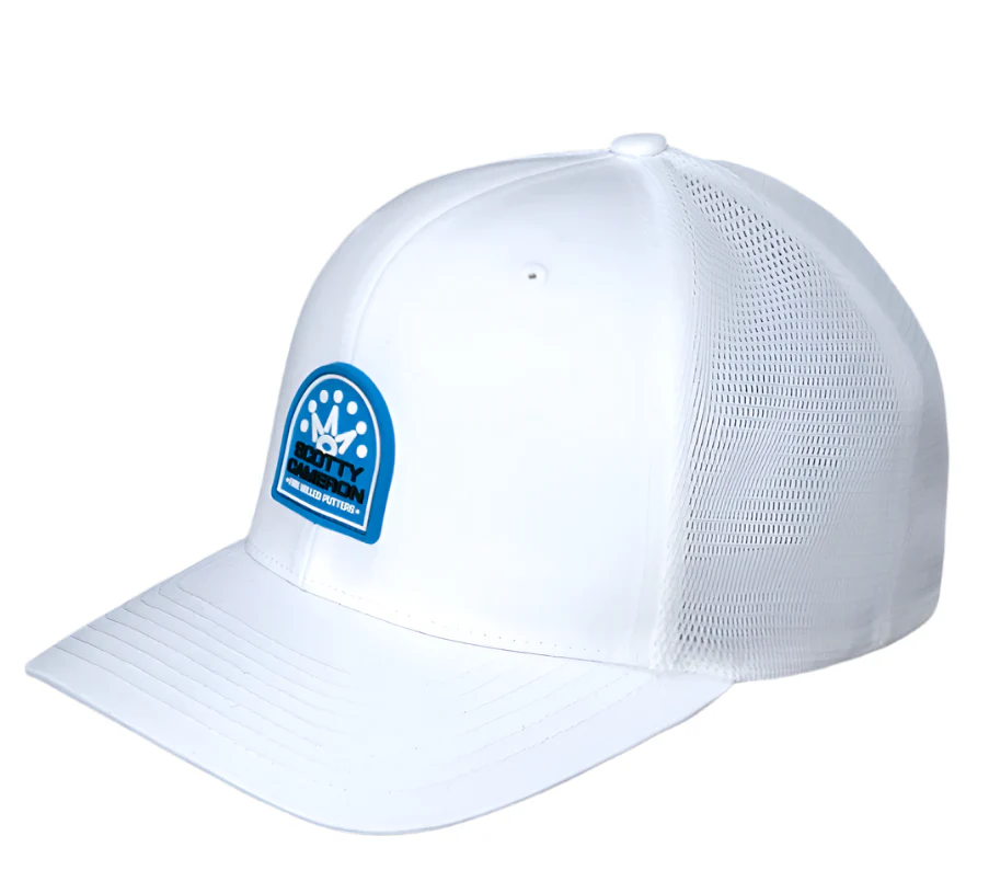 Scotty Cameron - Crown Stack Blue Rubber Patch Flexfit Trucker Hat