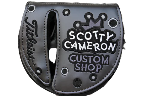 Scotty Cameron Custom Shop Jackpot Johnny Charcoal & Grey Putter Headcovers - Image 2