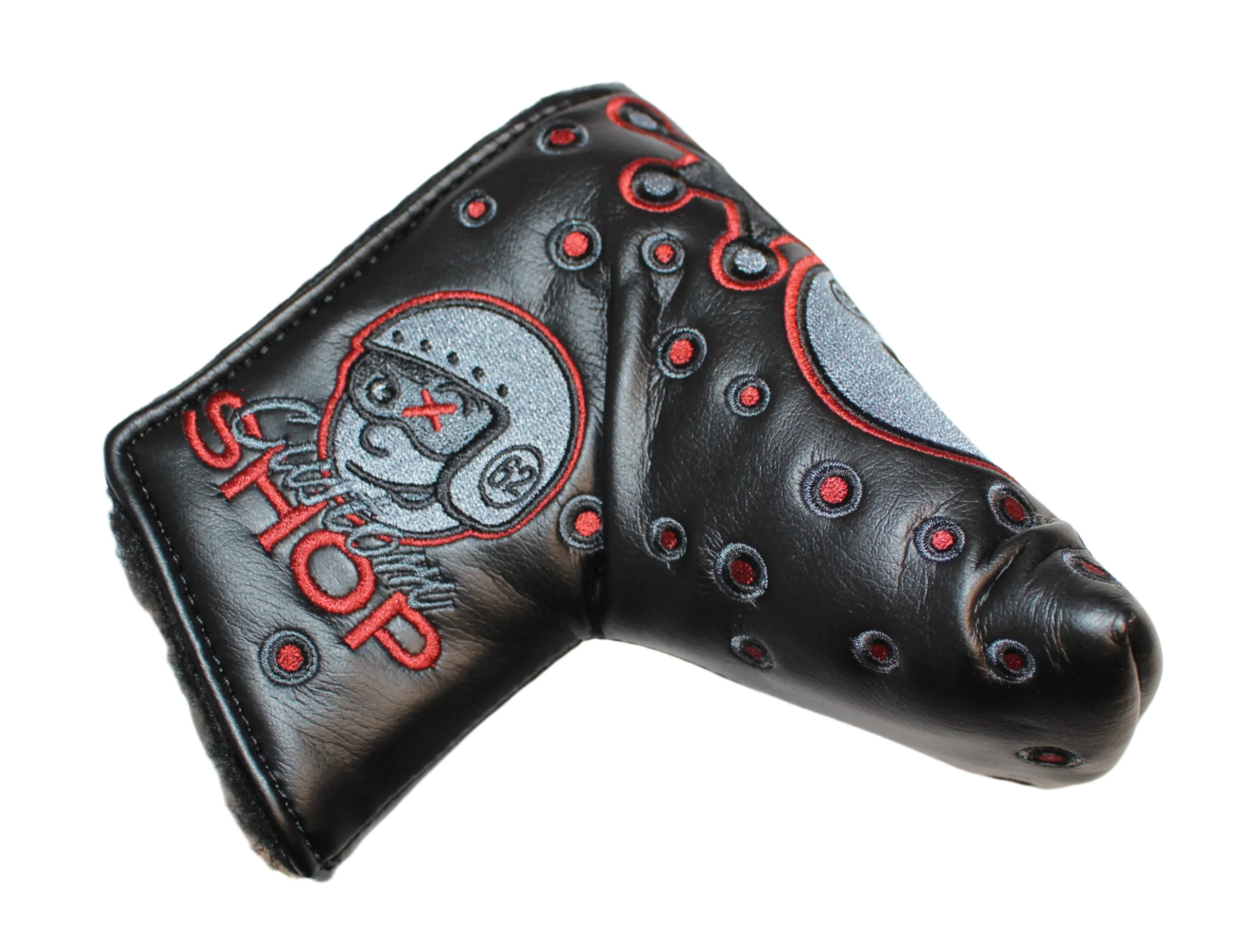 Scotty Cameron - Custom Shop Johnny Racer Grey/Red Mid-Mallet Putter Headcover - Image 2