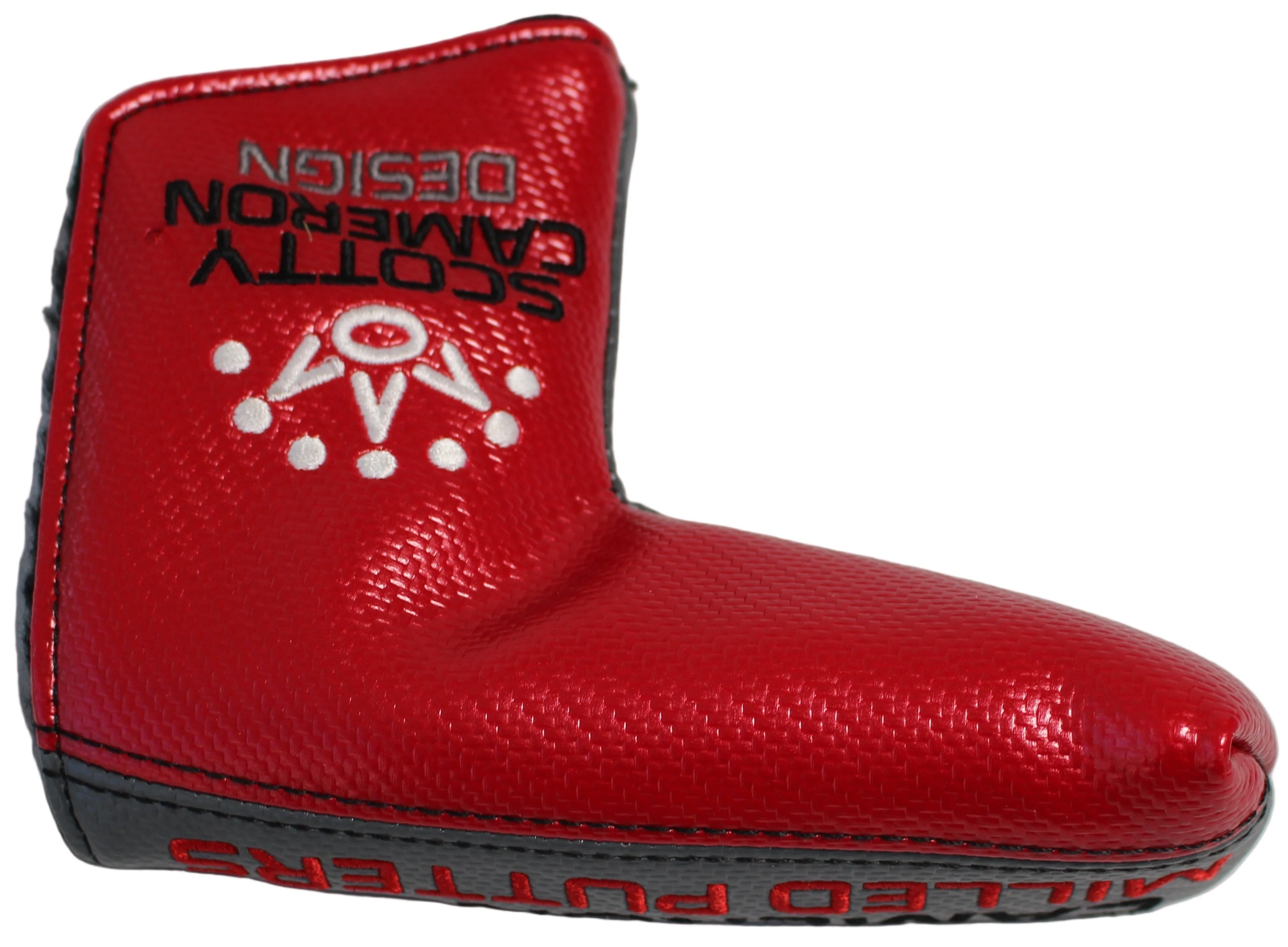 Scotty Cameron Red/Grey Stock Blade Putter Headcover - Image 2