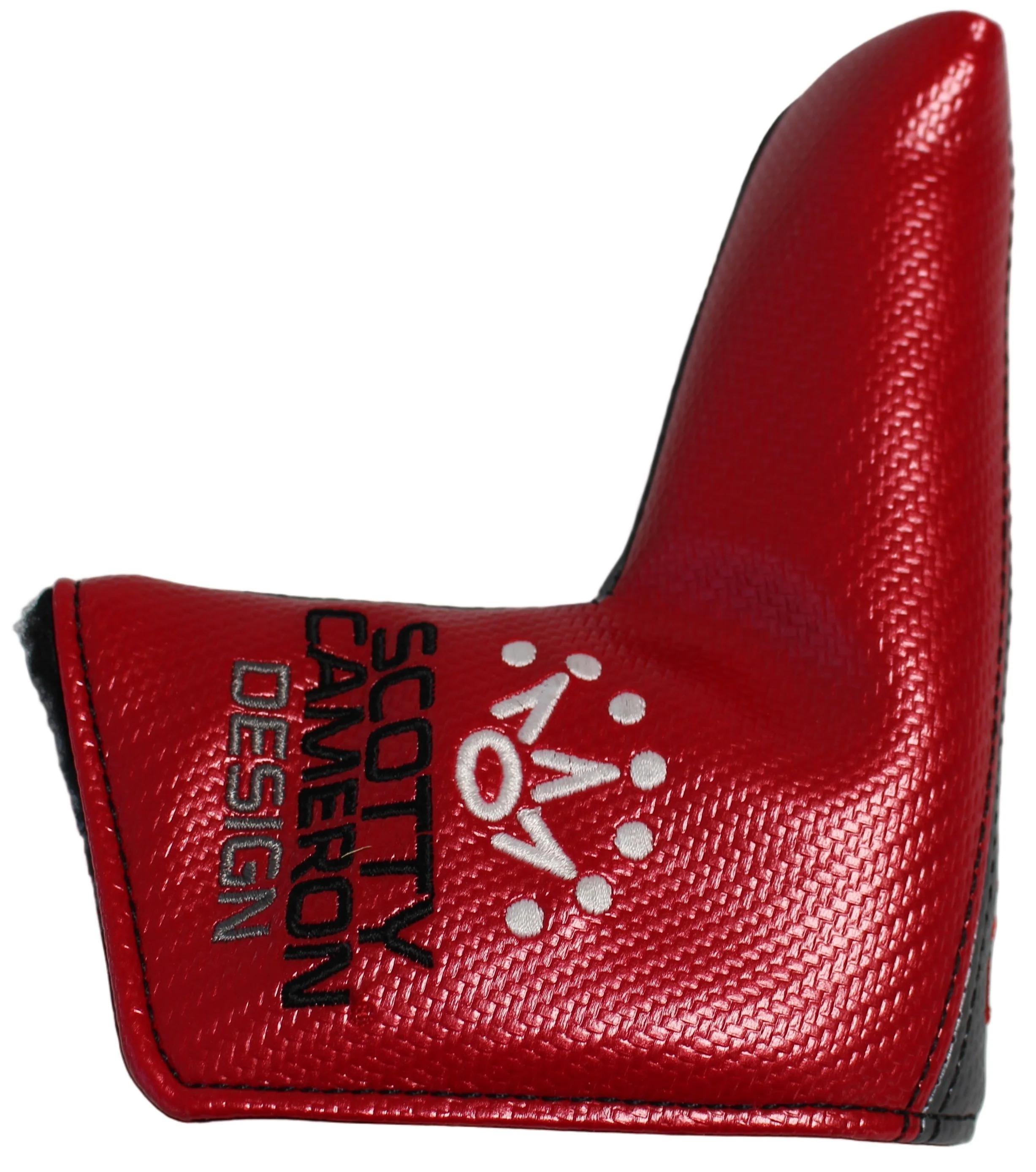 Scotty Cameron Red/Grey Stock Blade Putter Headcover - Image 3