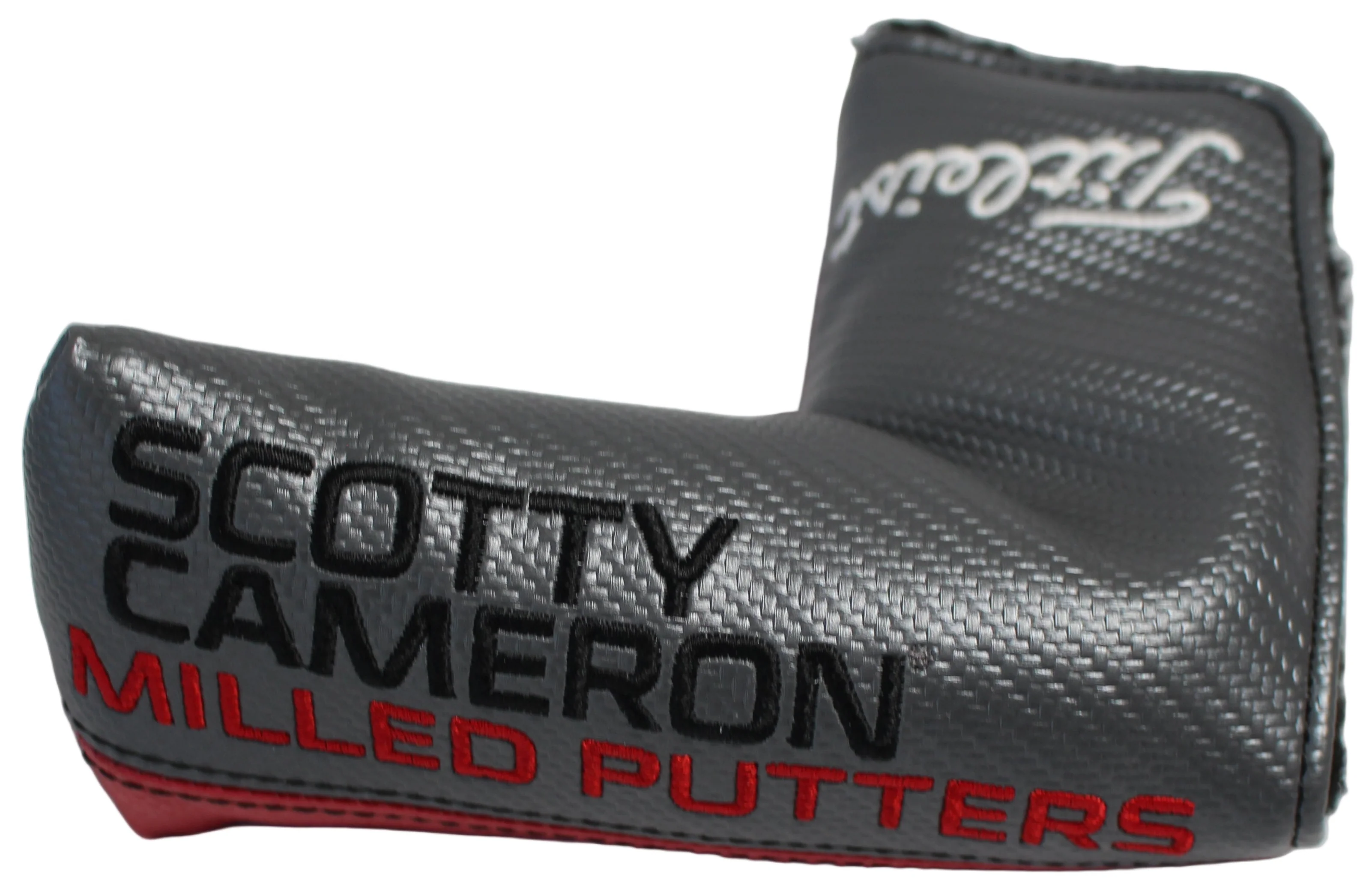Scotty Cameron Red/Grey Stock Blade Putter Headcover - Image 5