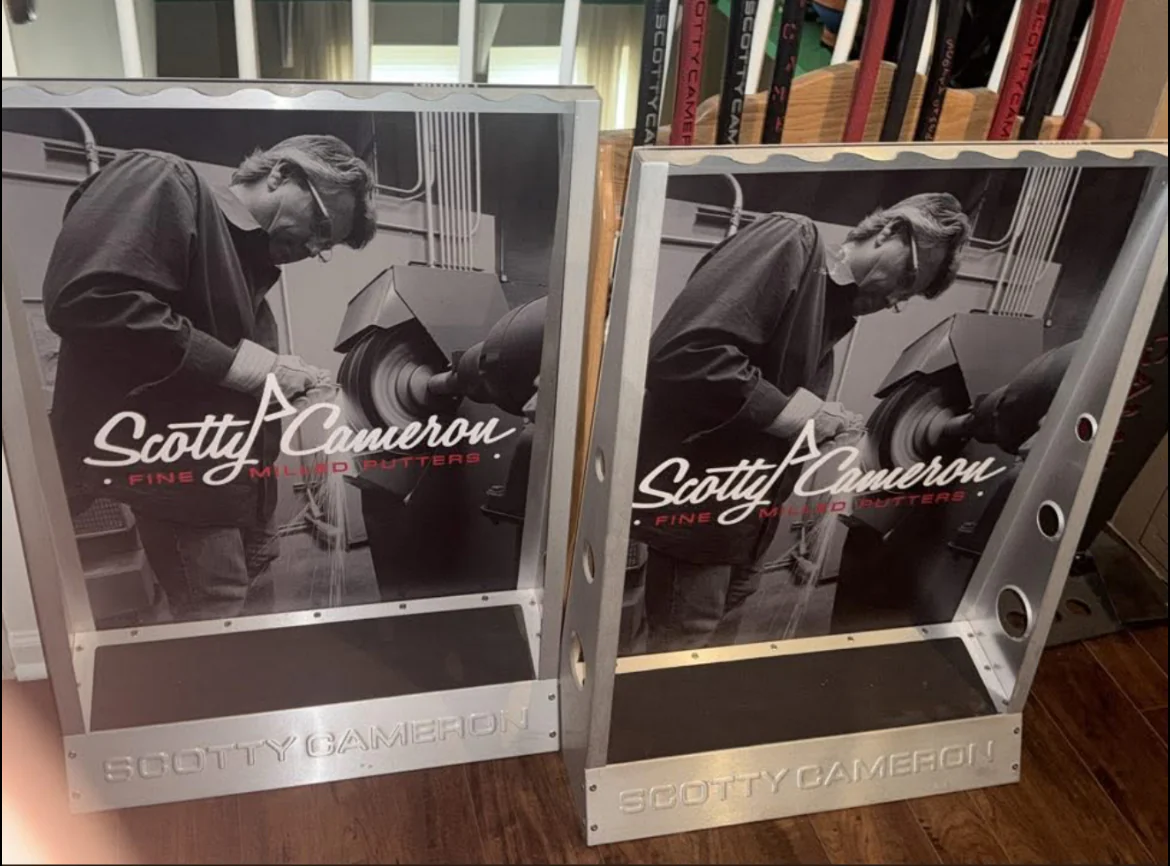 Scotty Cameron Floor Standing 8 Putter Display