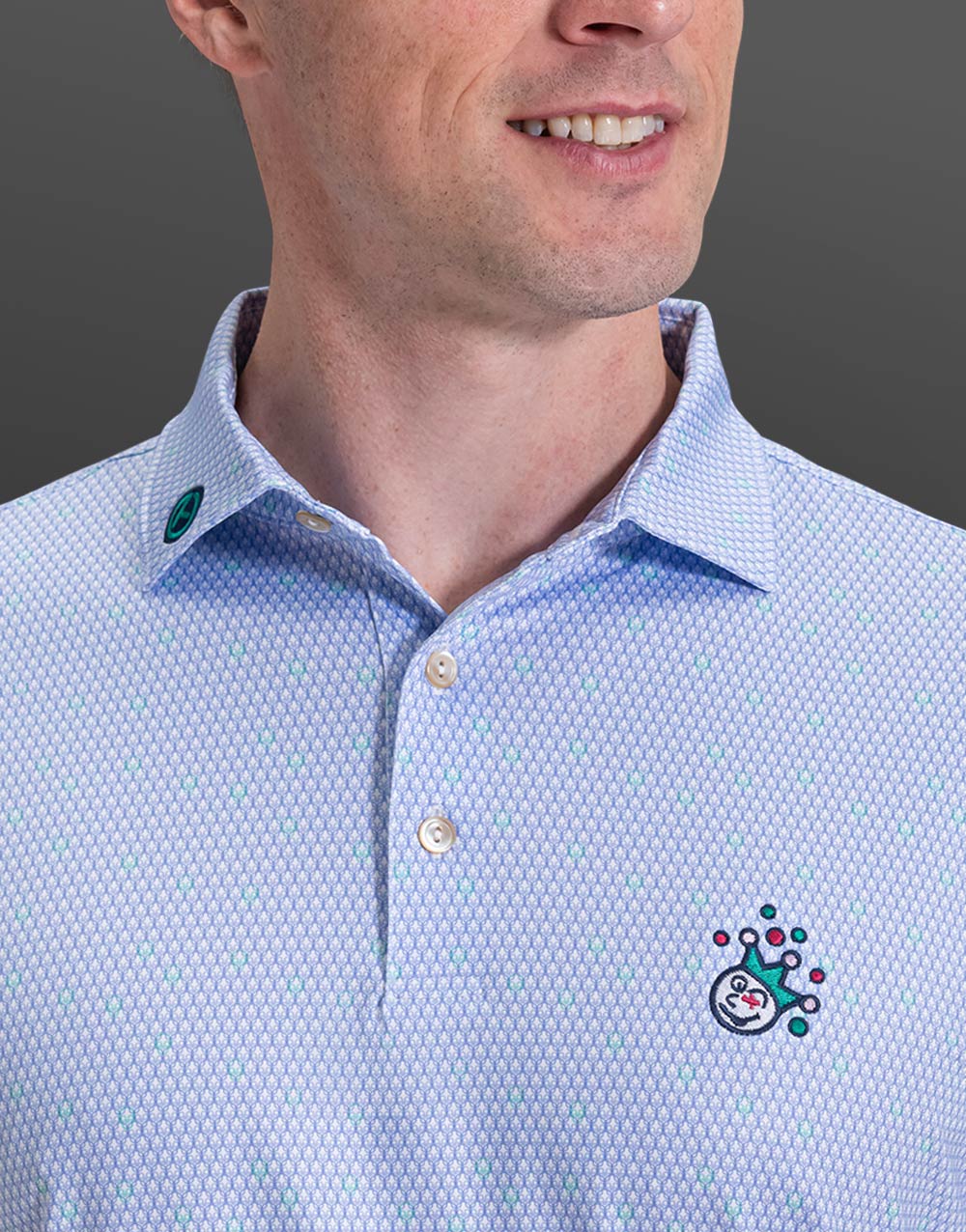 Scotty Cameron Circle T Jackpot Johnny Geo Skull Polo Shirt - Image 5
