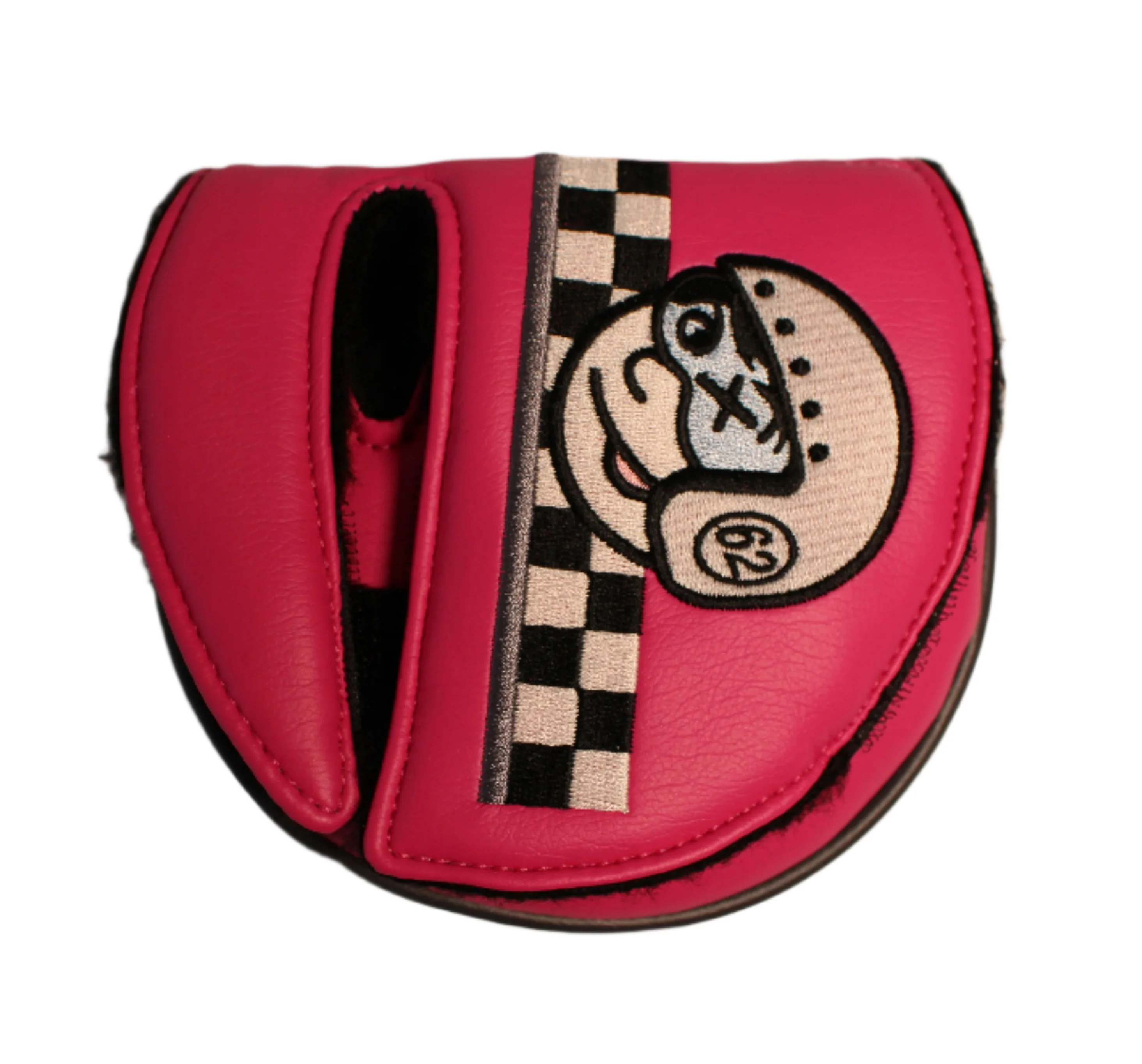 Scotty Cameron - Johnny Racer Champs Choice Pink Mid-Round Mallet Putter Headcover - Image 3