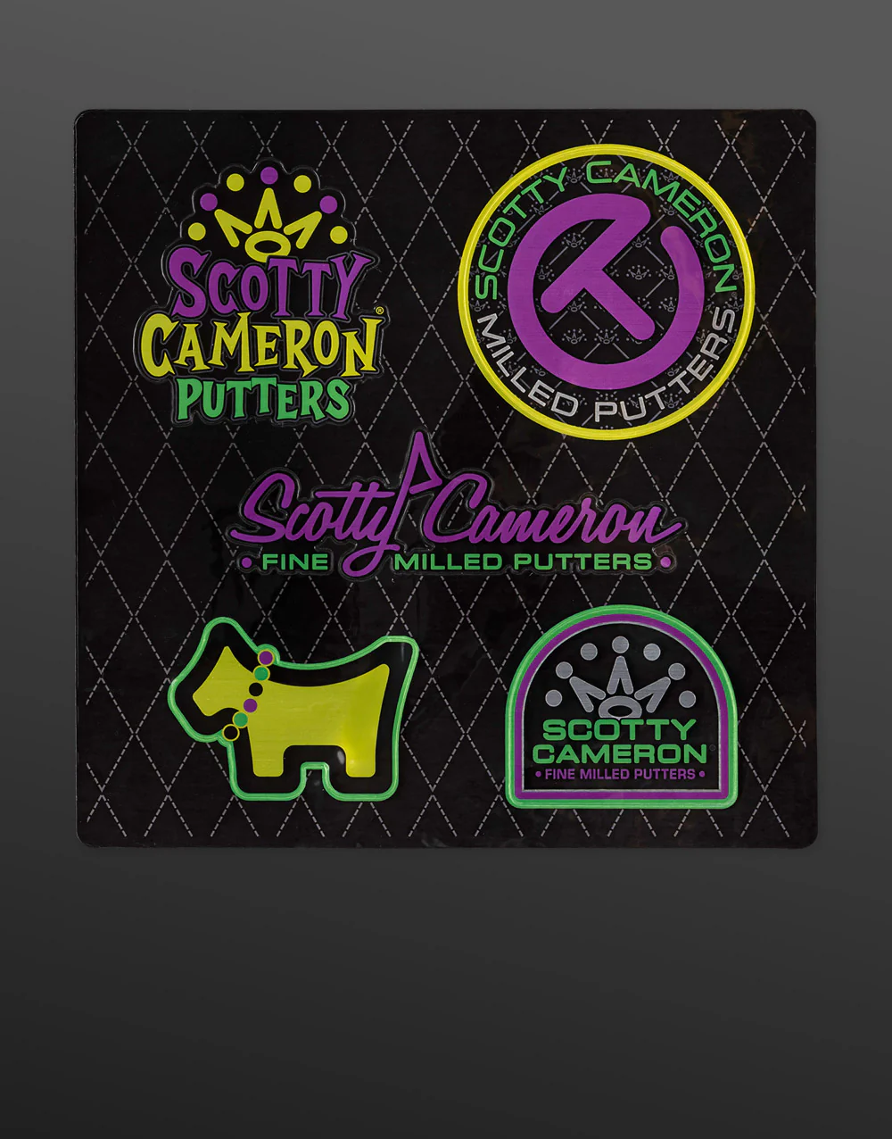 Scotty Cameron Mardi Gras Sticker Sheet