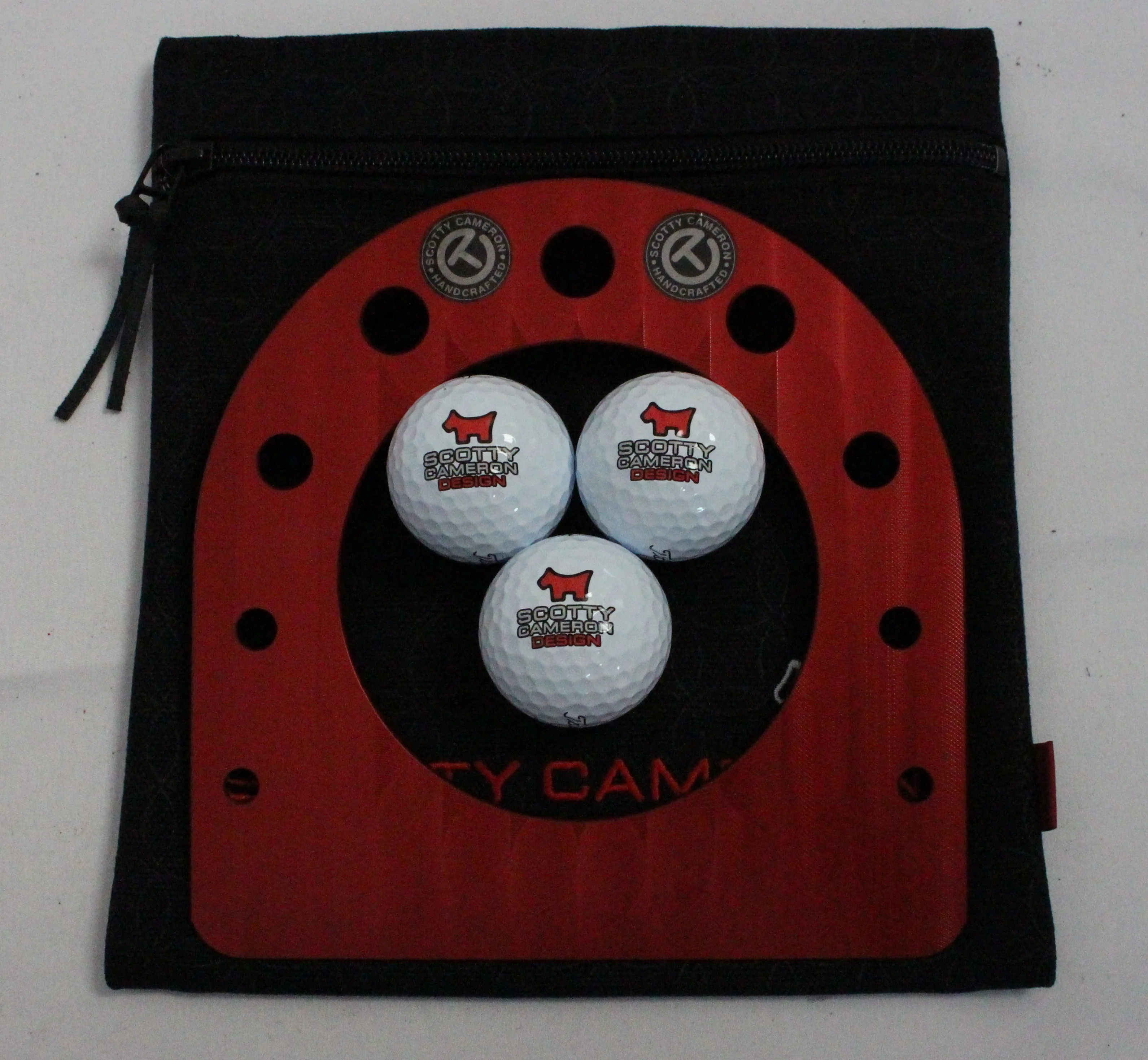 Scotty Cameron Milled Putting Cup Kit - The Art of Putting Scotty Dog - Red/White - Image 2