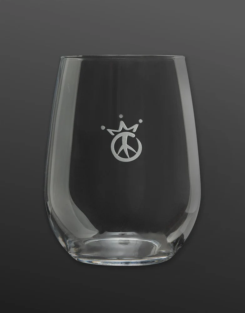 Scotty Cameron Peace Crown Stemless Wine Glass Set of 2 - Image 2