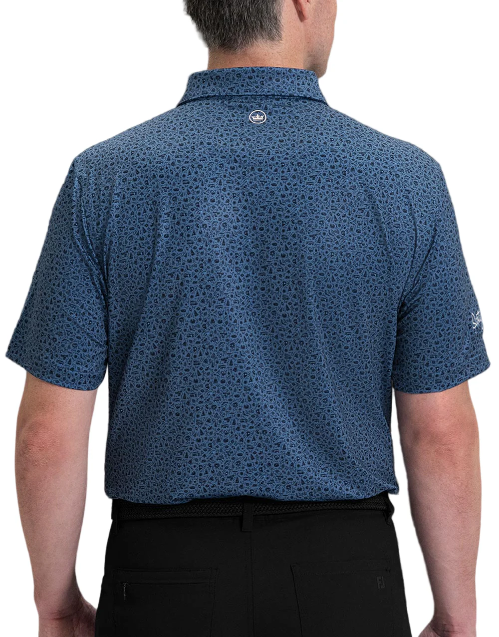 Scotty Cameron Peter Millar 7 Point Crown Lights Polo Shirt - Image 4