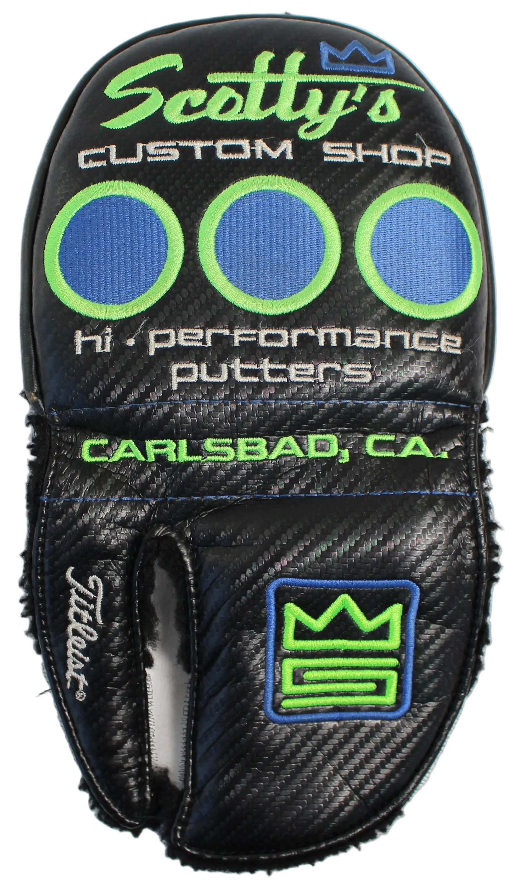 Scotty Cameron - Pre-Owned 2009 Limited Custom Shop Select Turbo Lime Mallet Putter Headcover - Image 4