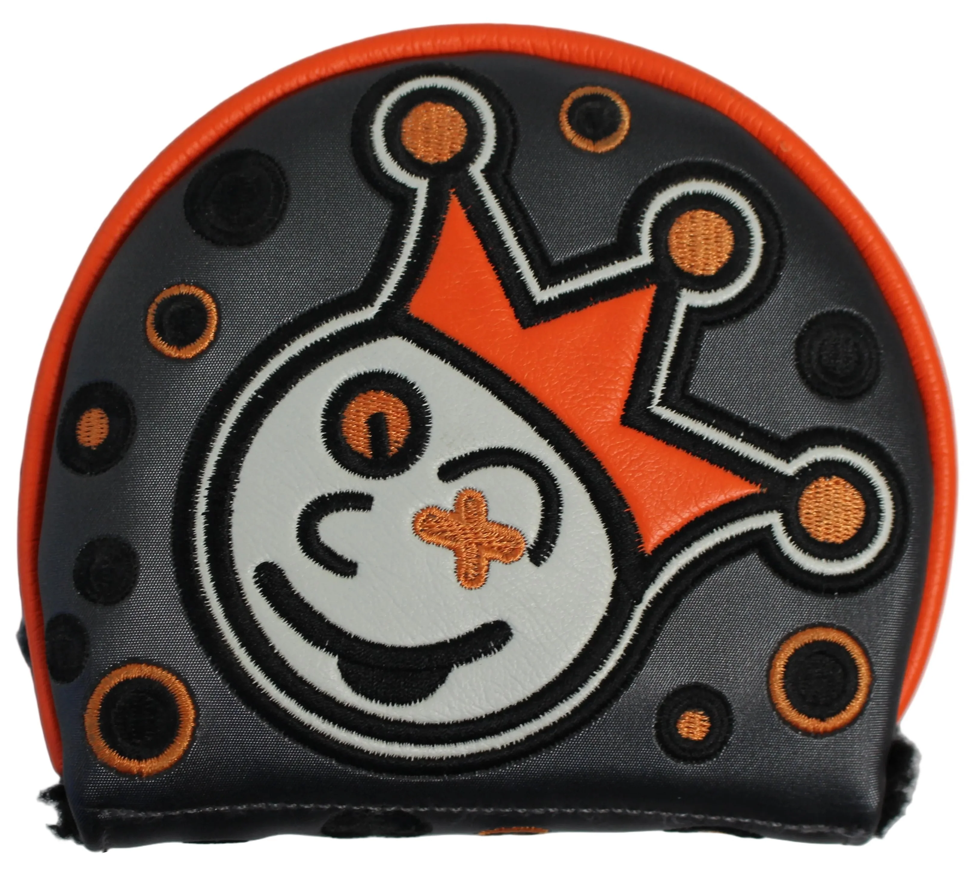 Scotty Cameron - Pre-Owned Custom Shop 2019 Jackpot Johnny Charcoal & Orange Mid-Round Mallet Putter Headcover