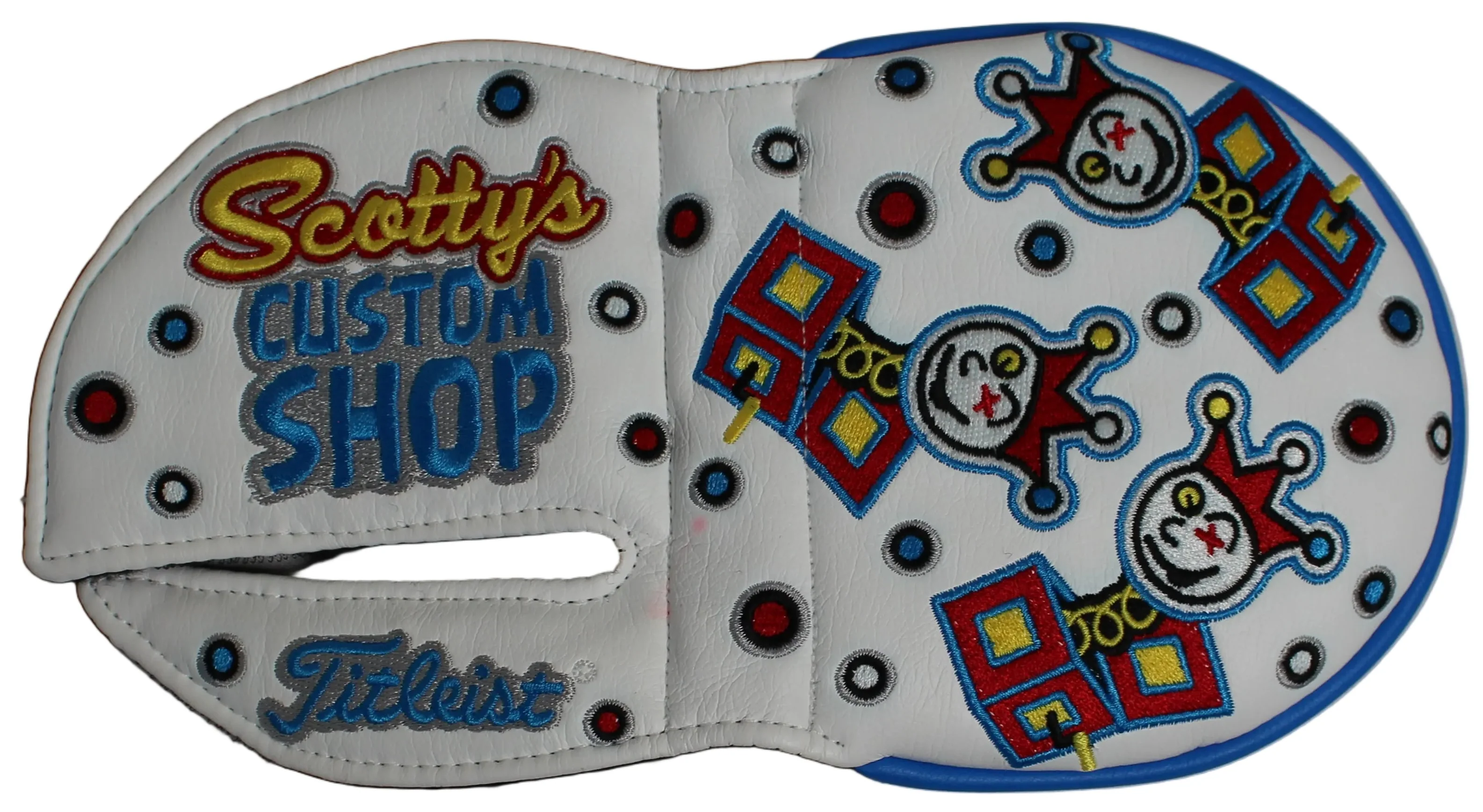 Scotty Cameron - Pre-Owned Scotty Cameron 2015 Custom Shop Jackpot Johnny Jester Putter Headcover - Image 4