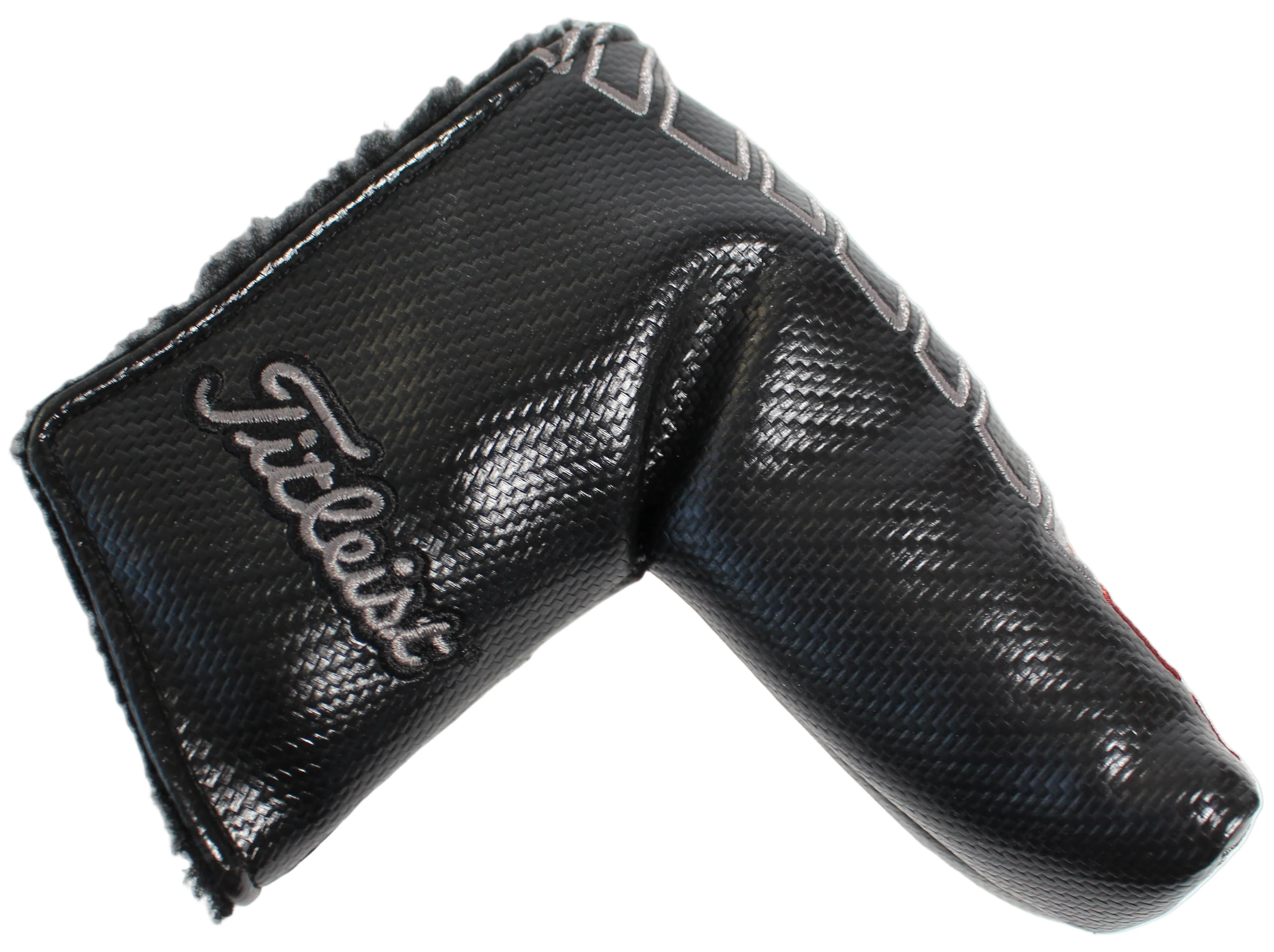 Scotty Cameron - Red/Black Milled Blade Putter Headcover - Image 2