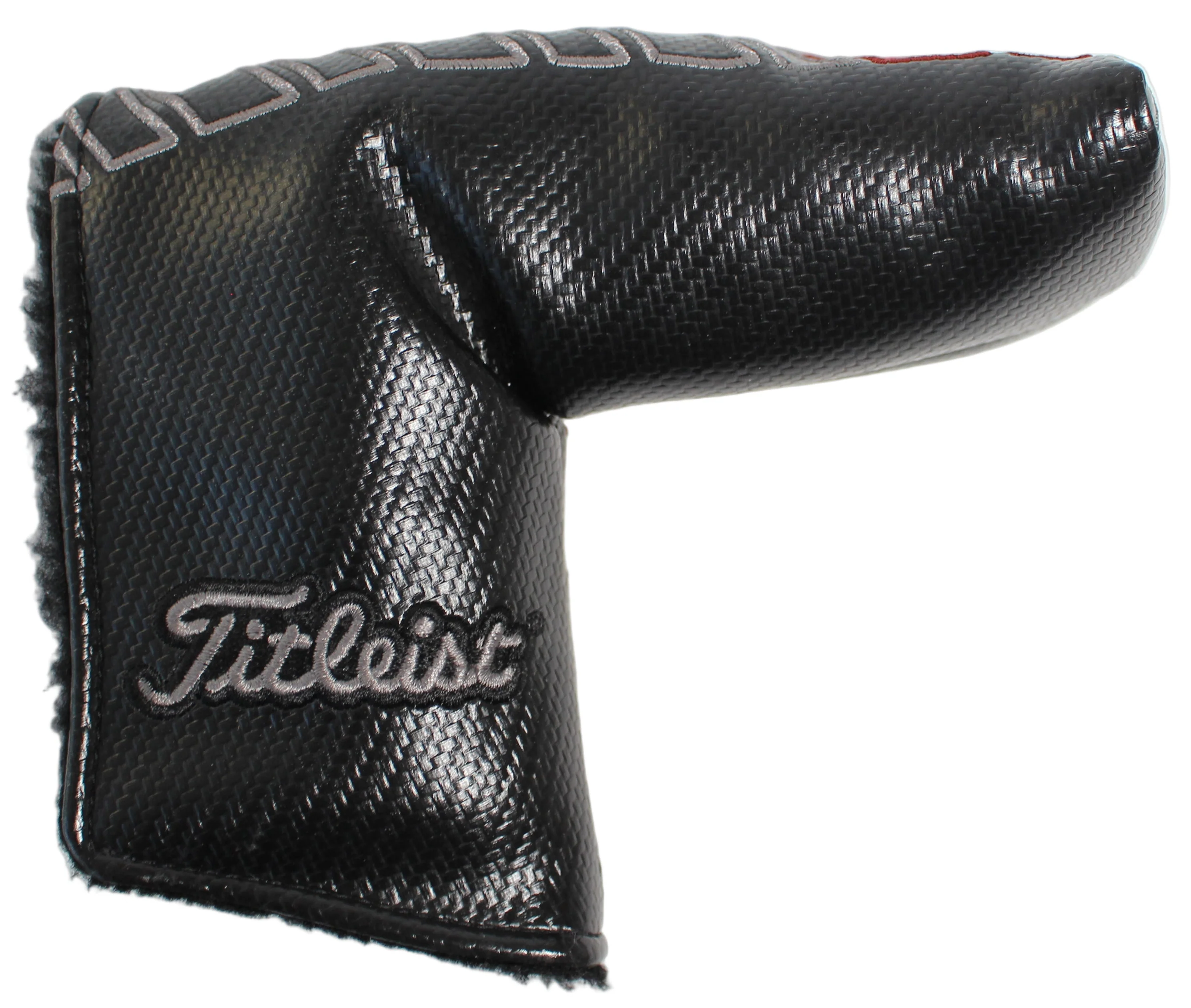 Scotty Cameron - Red/Black Milled Blade Putter Headcover - Image 4