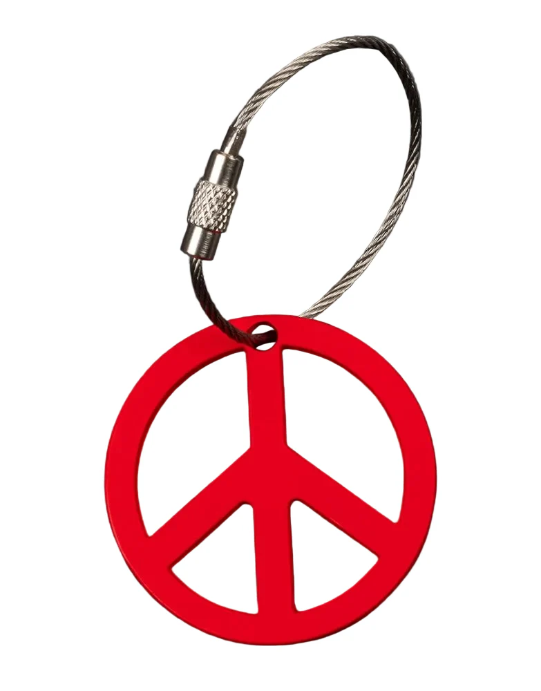 Scotty Cameron - Red Peace Sign Key Fob - Image 2