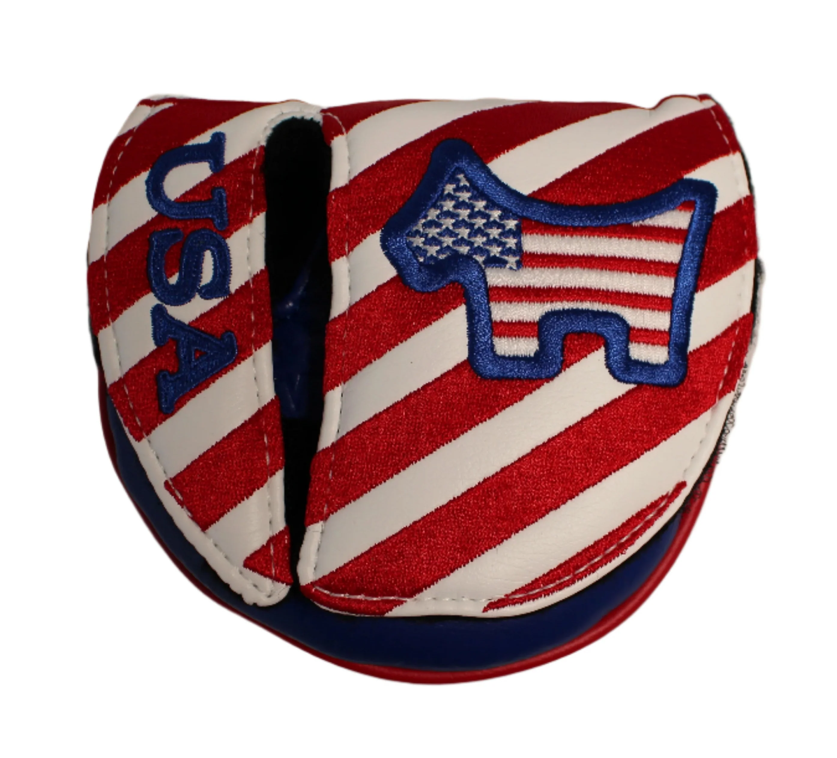 Scotty Cameron - Scotty Dog USA Flag Red/White/Blue Mid-Round Mallet Putter Headcover - Image 3