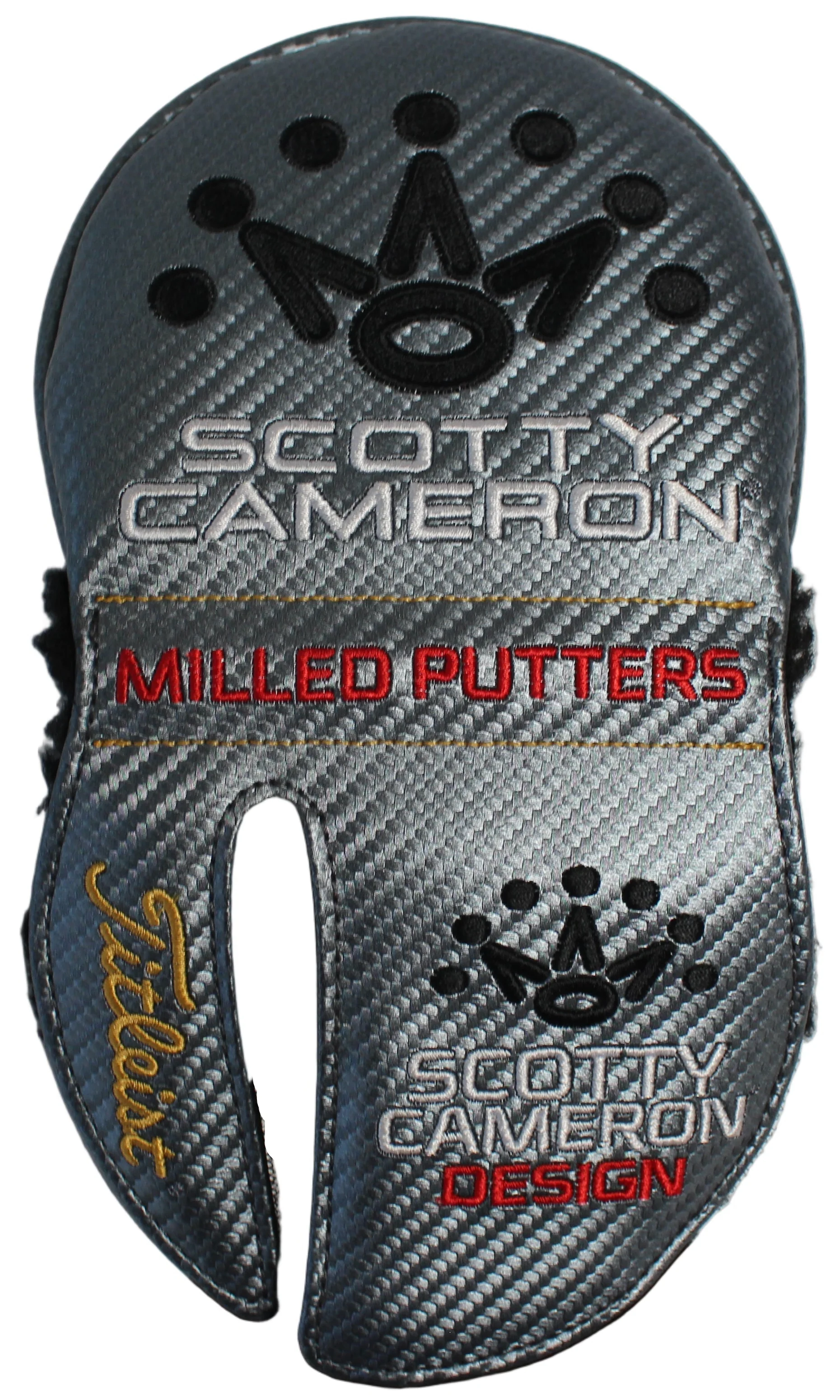 Scotty Cameron Silver Futura Stock Right Handed Mallet Putter Headcover - Image 3