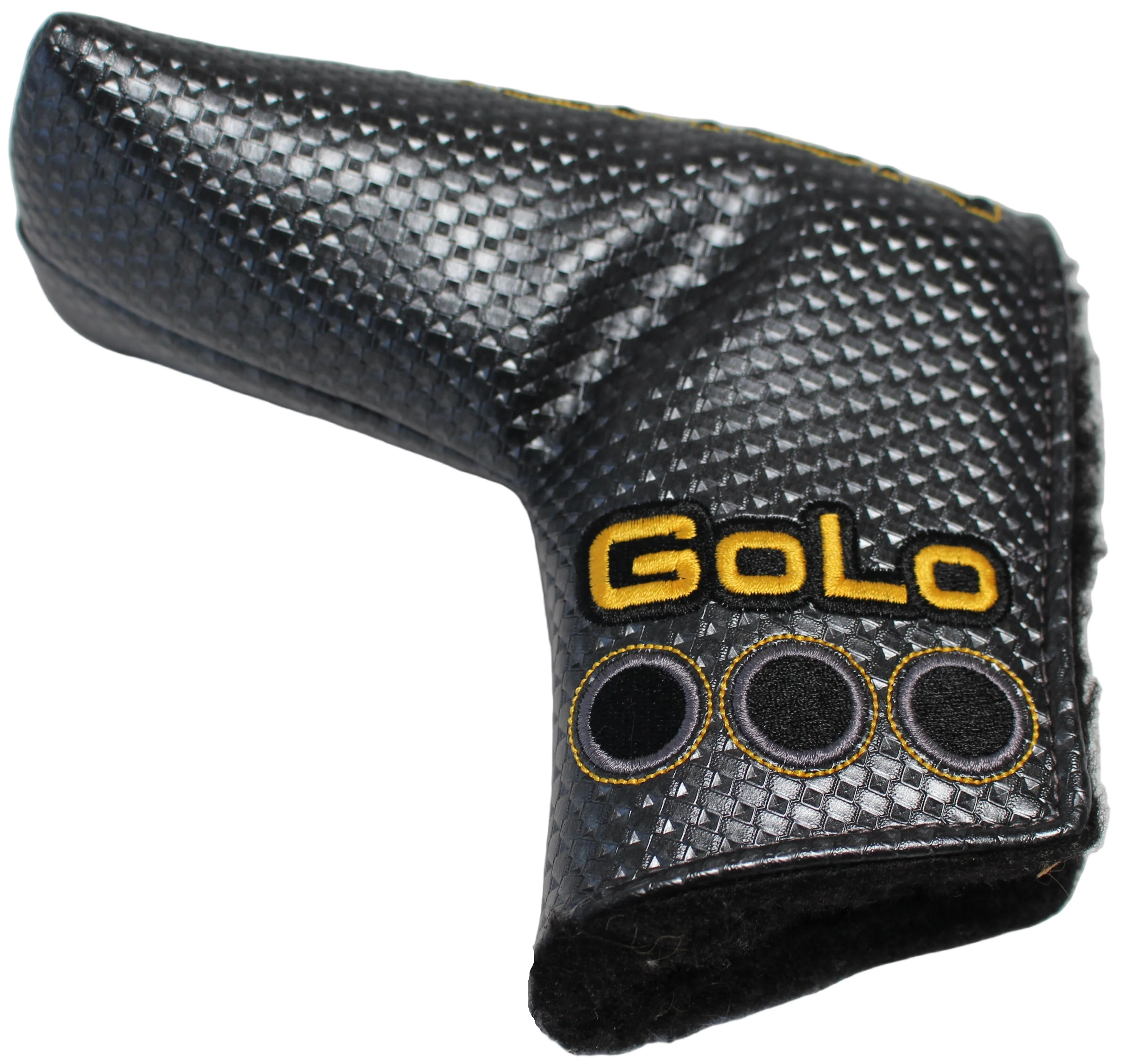 Scotty Cameron Silver/Yellow GoLo Stock Blade Putter Headcover - Image 4