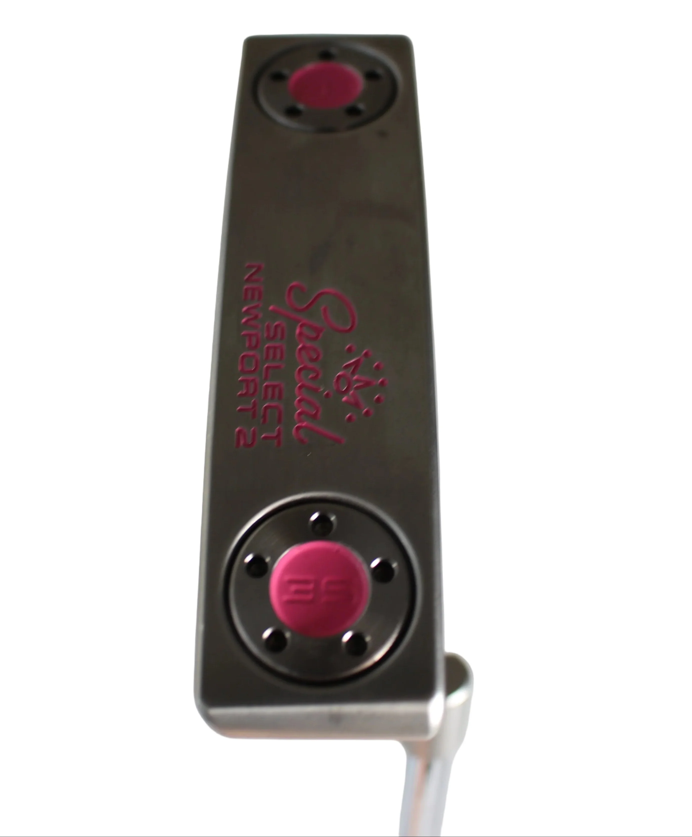 Scotty Cameron Special Select Newport 2 (35G Weights) Custom Shop Blade Putter Silver/Pink - Image 2