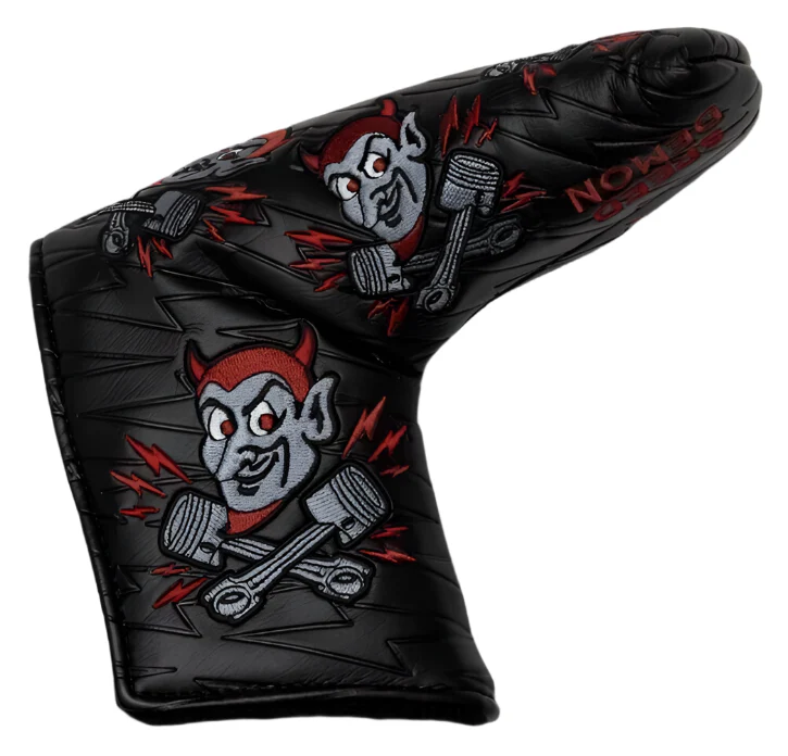 Scotty Cameron - Speed Demon Speed Shop Red/Black Blade Putter Headcover - Image 2