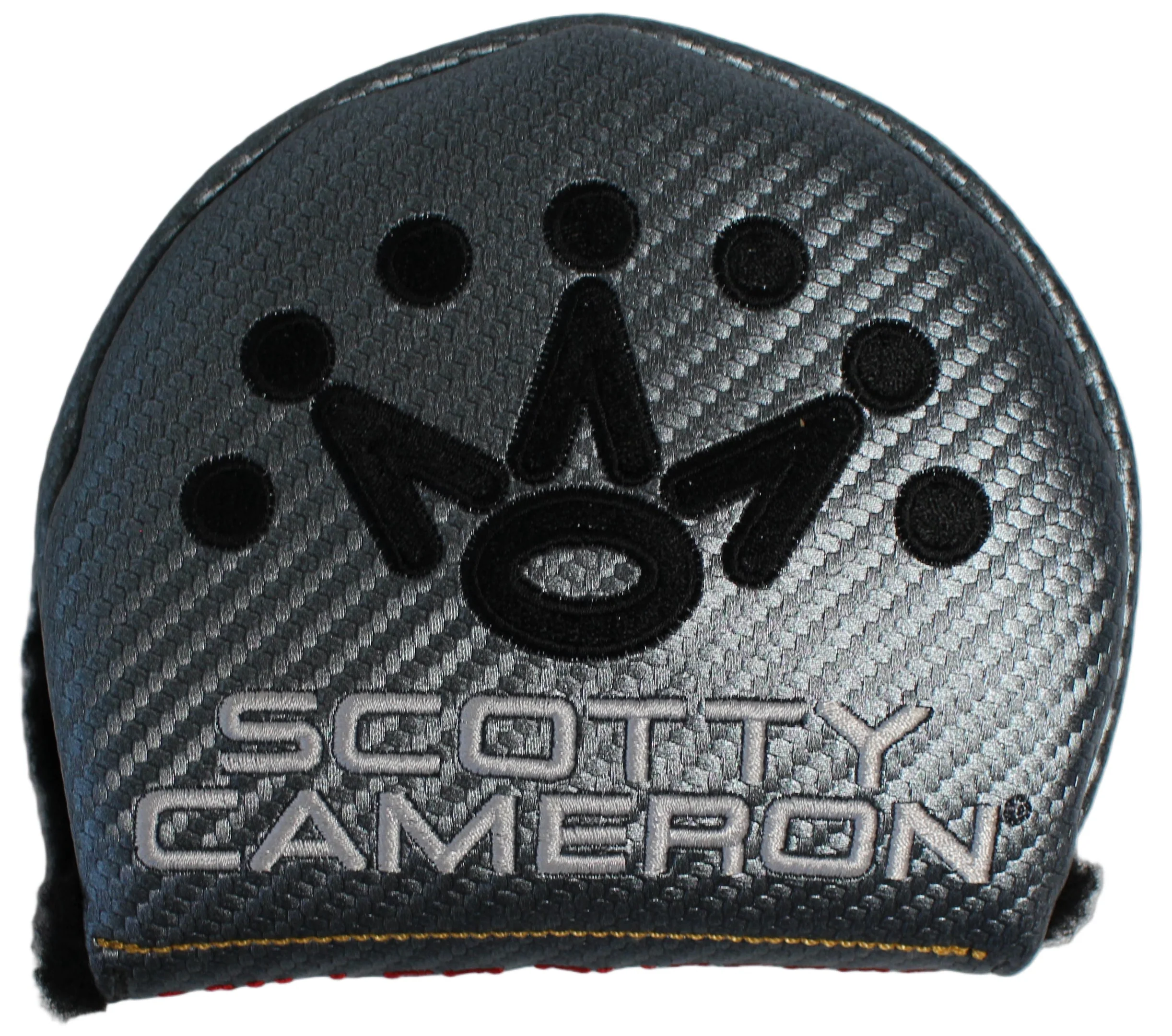 Scotty Cameron Silver Futura Stock Center-Shafted Mallet Putter Headcover