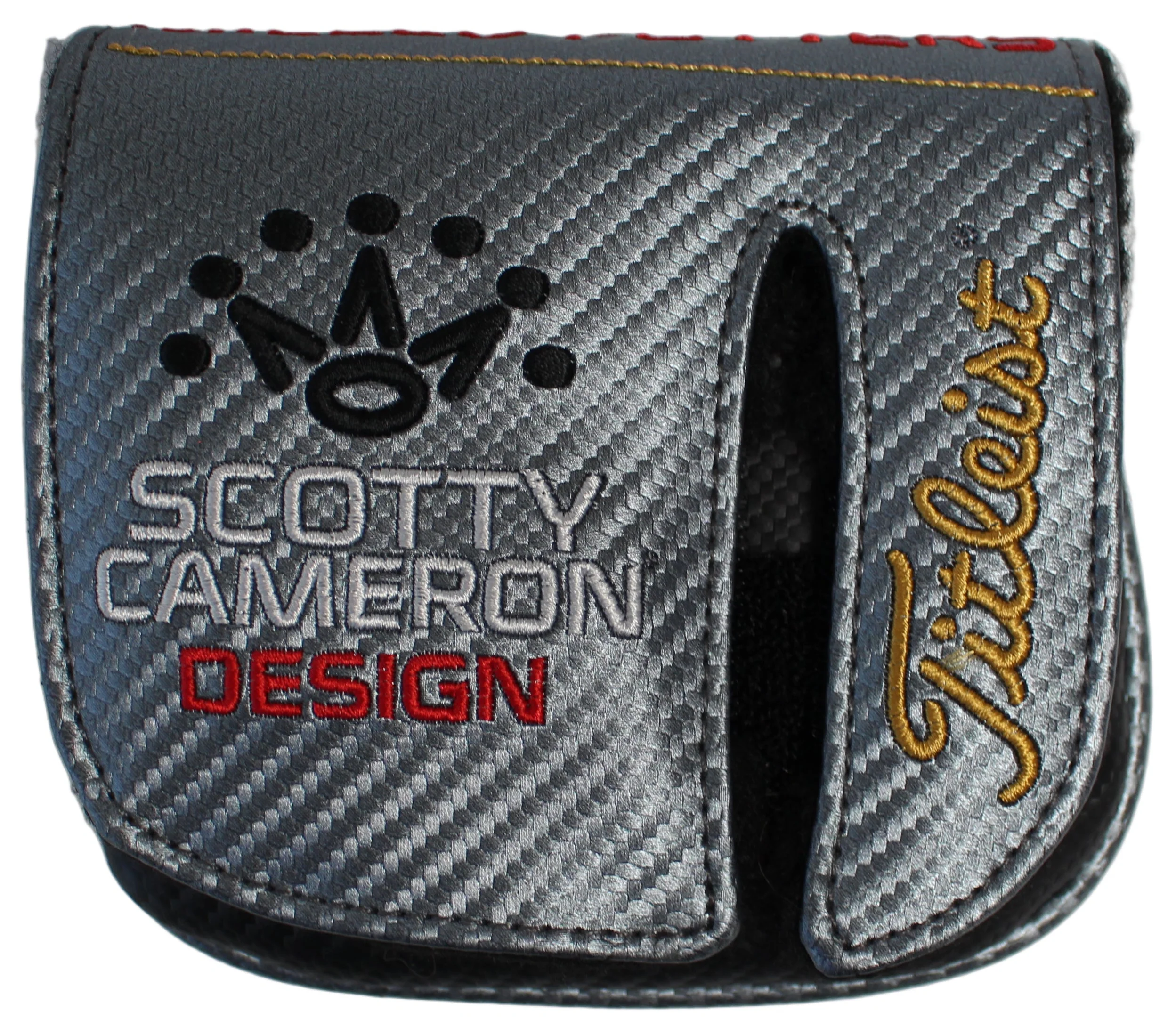 Scotty Cameron Silver Square Futura Stock Left Handed Mallet Putter Headcover - Image 2