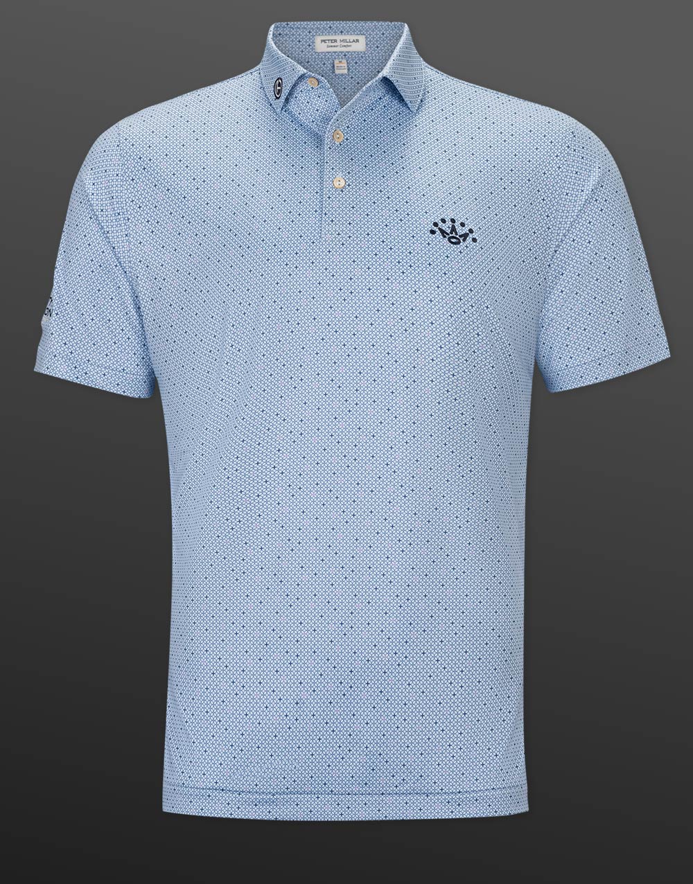 Scotty Cameron - Stream Blue 7 Point Crown Polo Shirt - Image 2