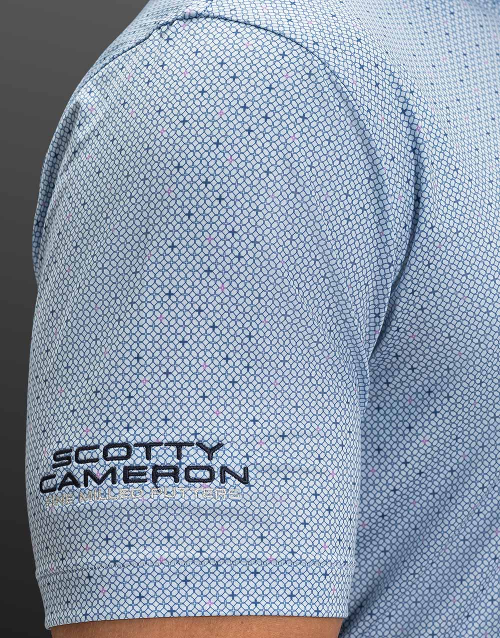 Scotty Cameron - Stream Blue 7 Point Crown Polo Shirt - Image 4