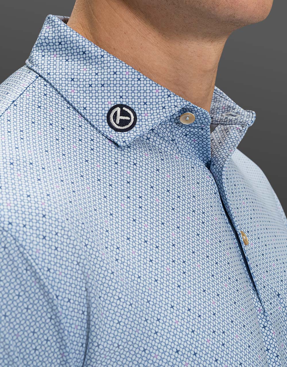 Scotty Cameron - Stream Blue 7 Point Crown Polo Shirt - Image 6
