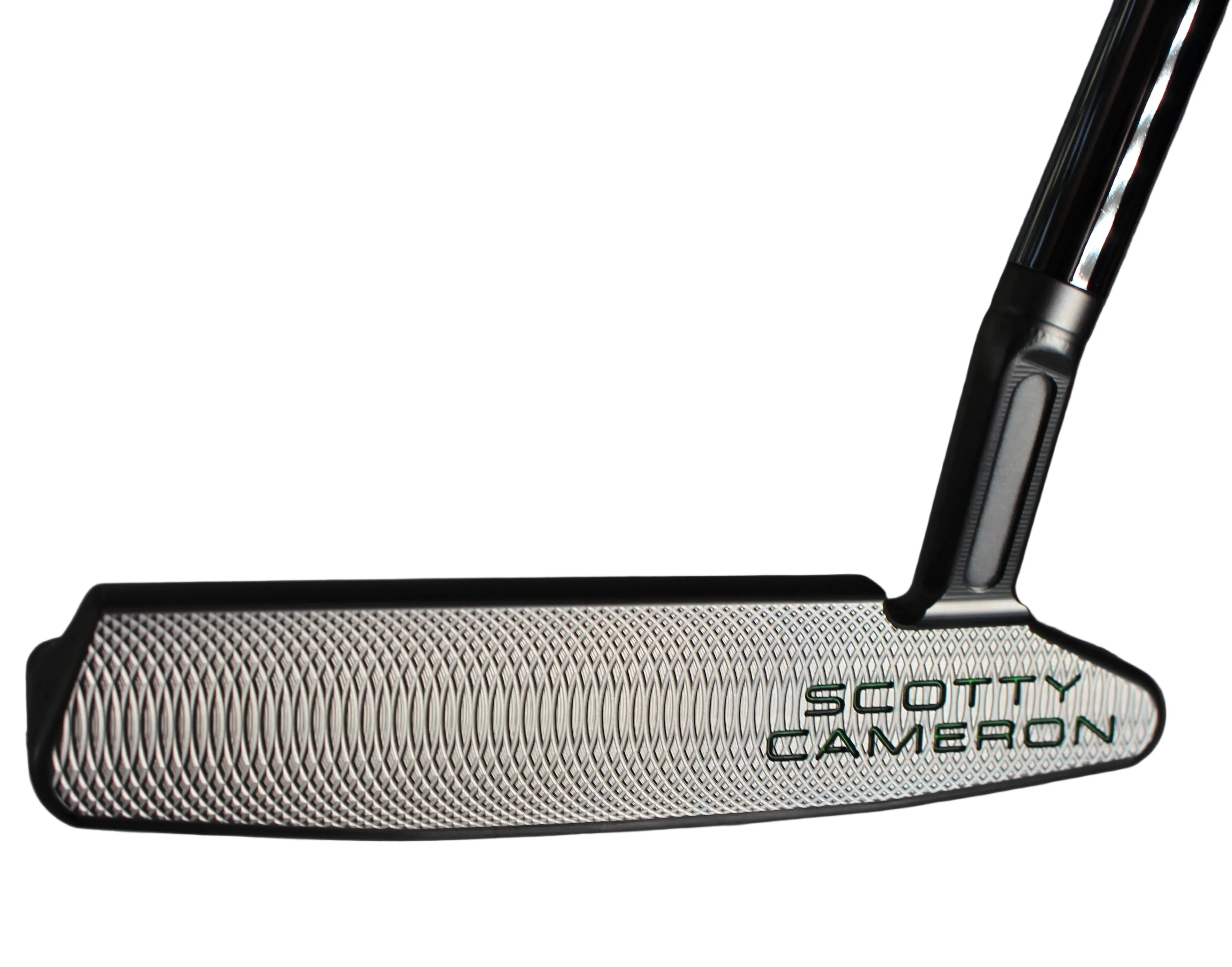 Scotty Cameron Super Select Newport 2.5 Plus (15G Weights) Custom Shop Blade Putter Silver/Green - Image 3